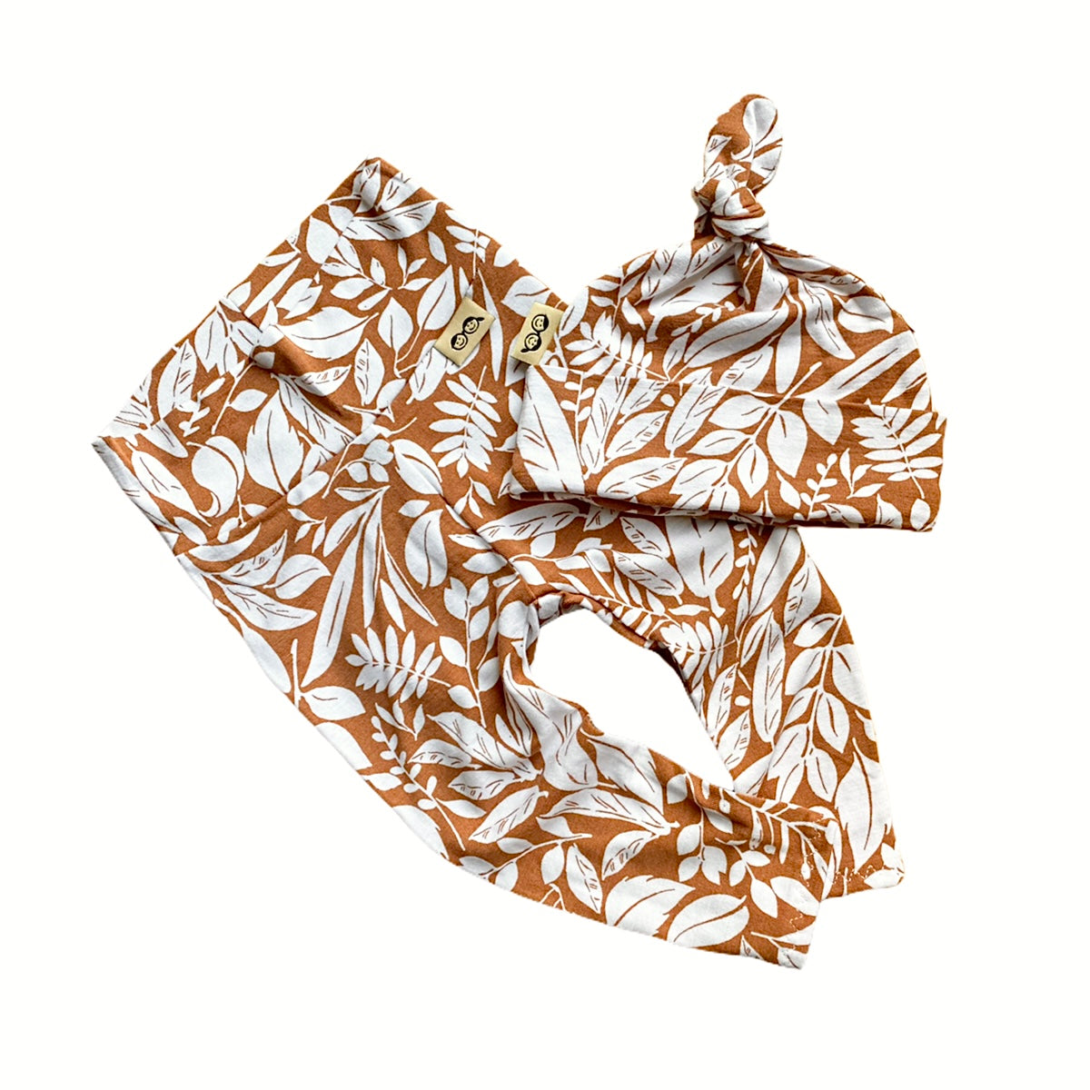Autumn Leaves Leggings and/or Knot Beanie