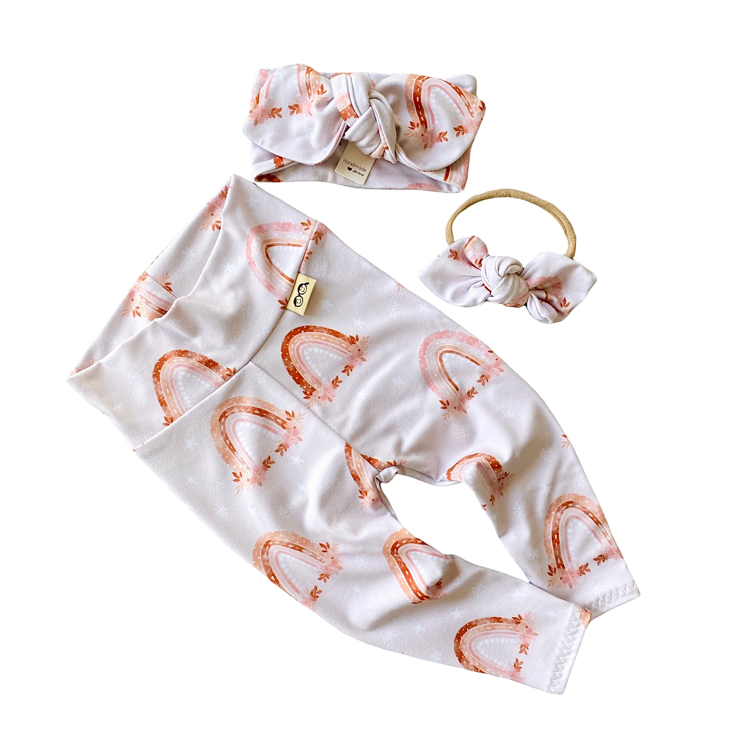 Boho Rainbows Leggings and/or Headbands