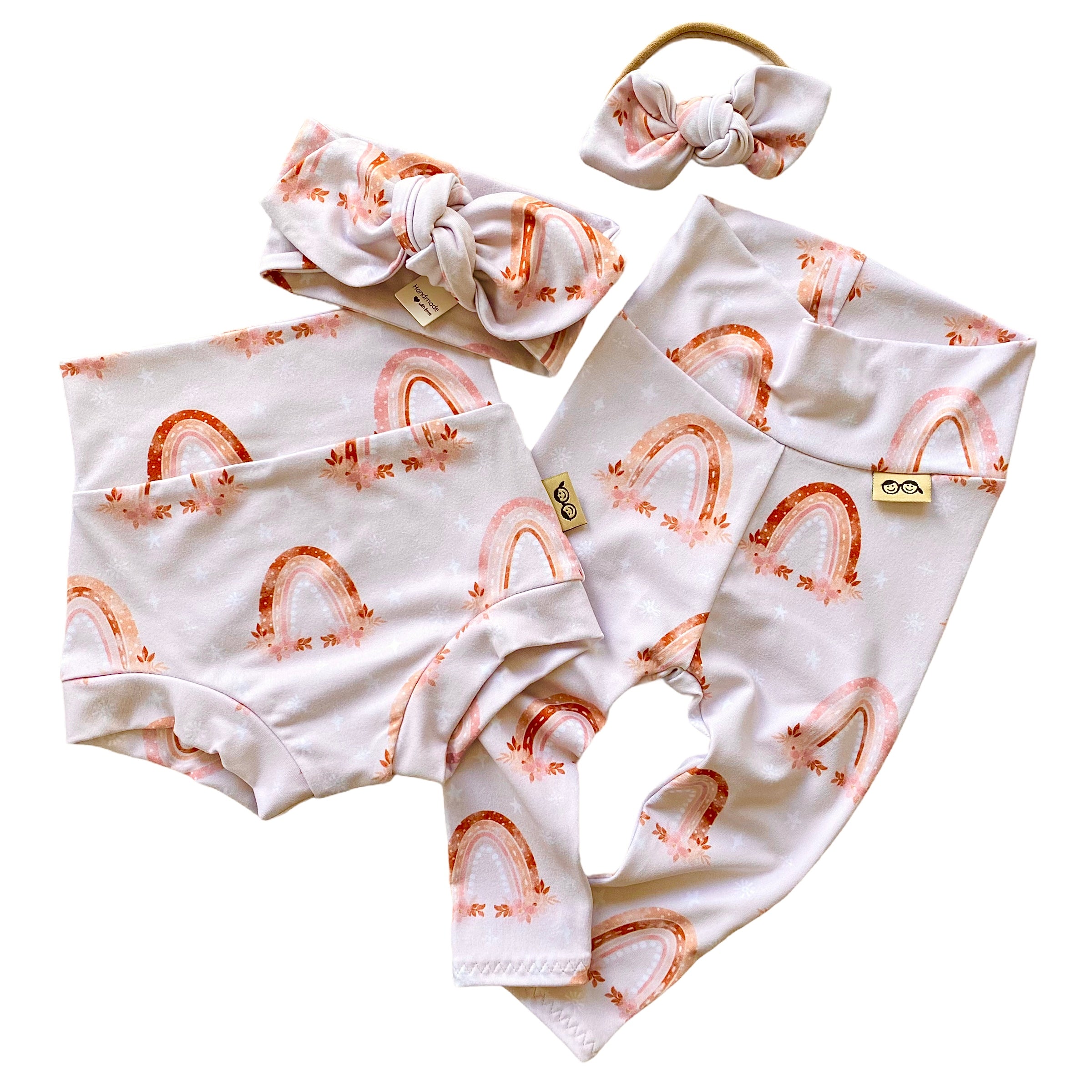 Boho Rainbows Leggings and/or Headbands