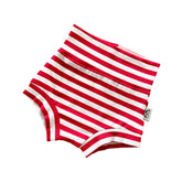 Red And White Striped Bummies