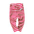 Red and White Striped Leggings