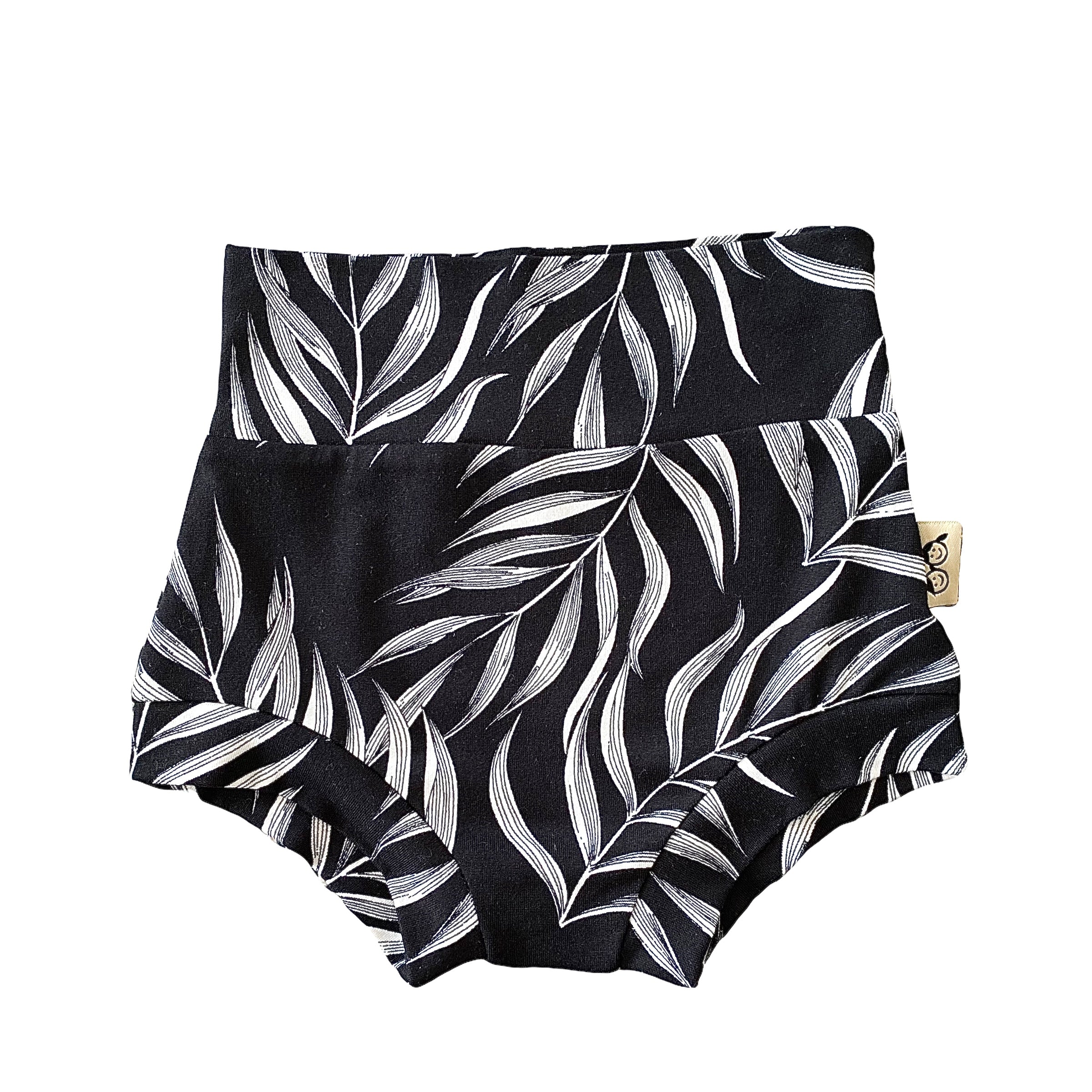 Black Pampas Leaves Bummies