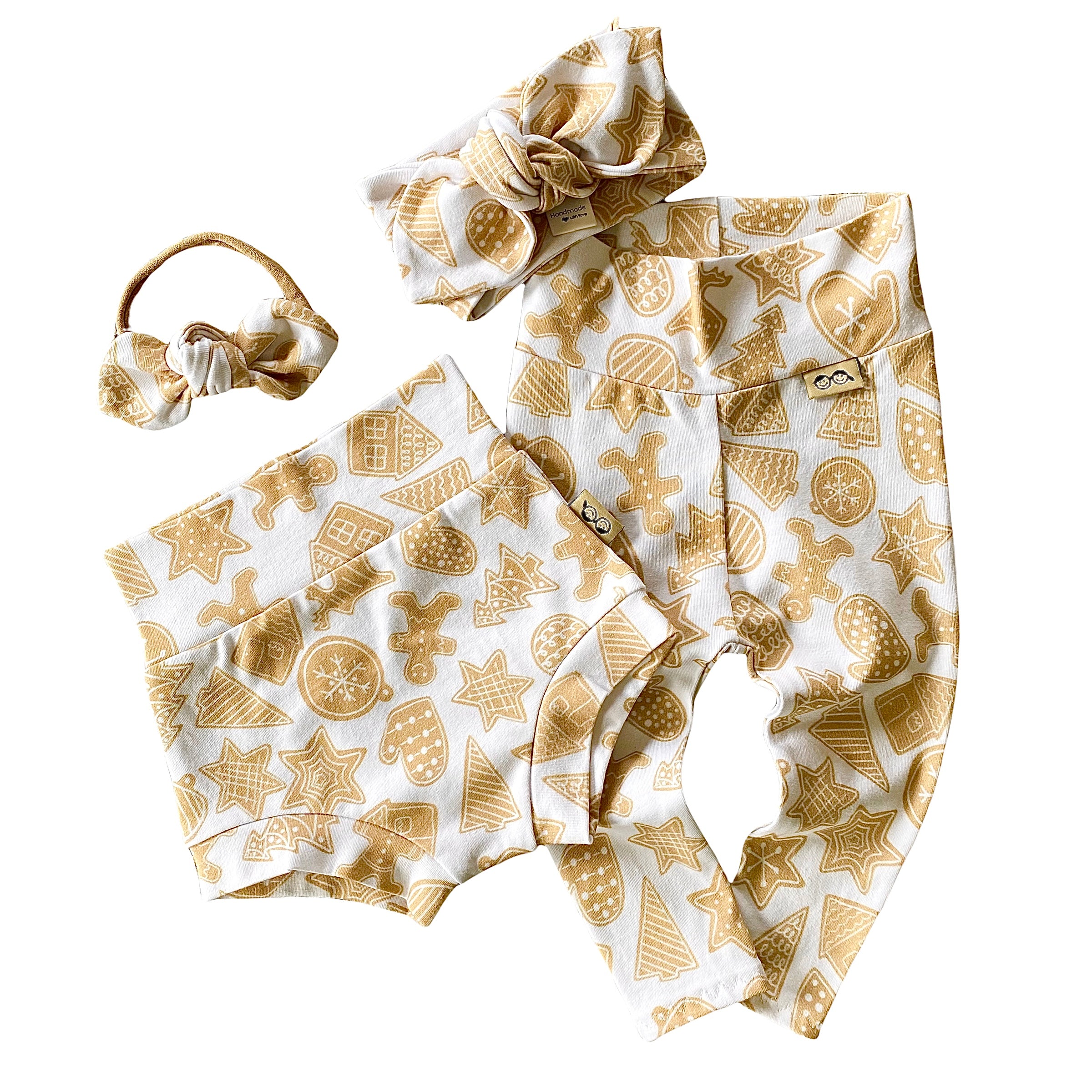Gingerbread Leggings and/or Headbands