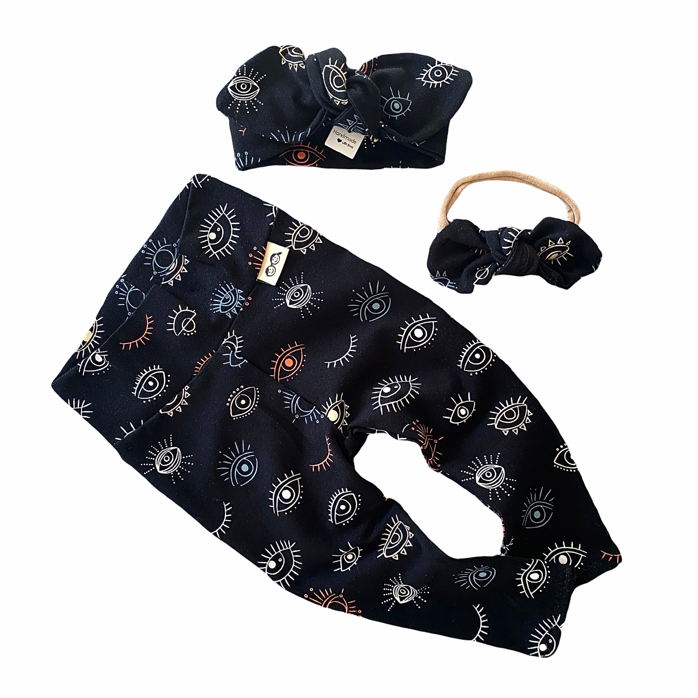 Bohemian Eyes Leggings and/or Headbands