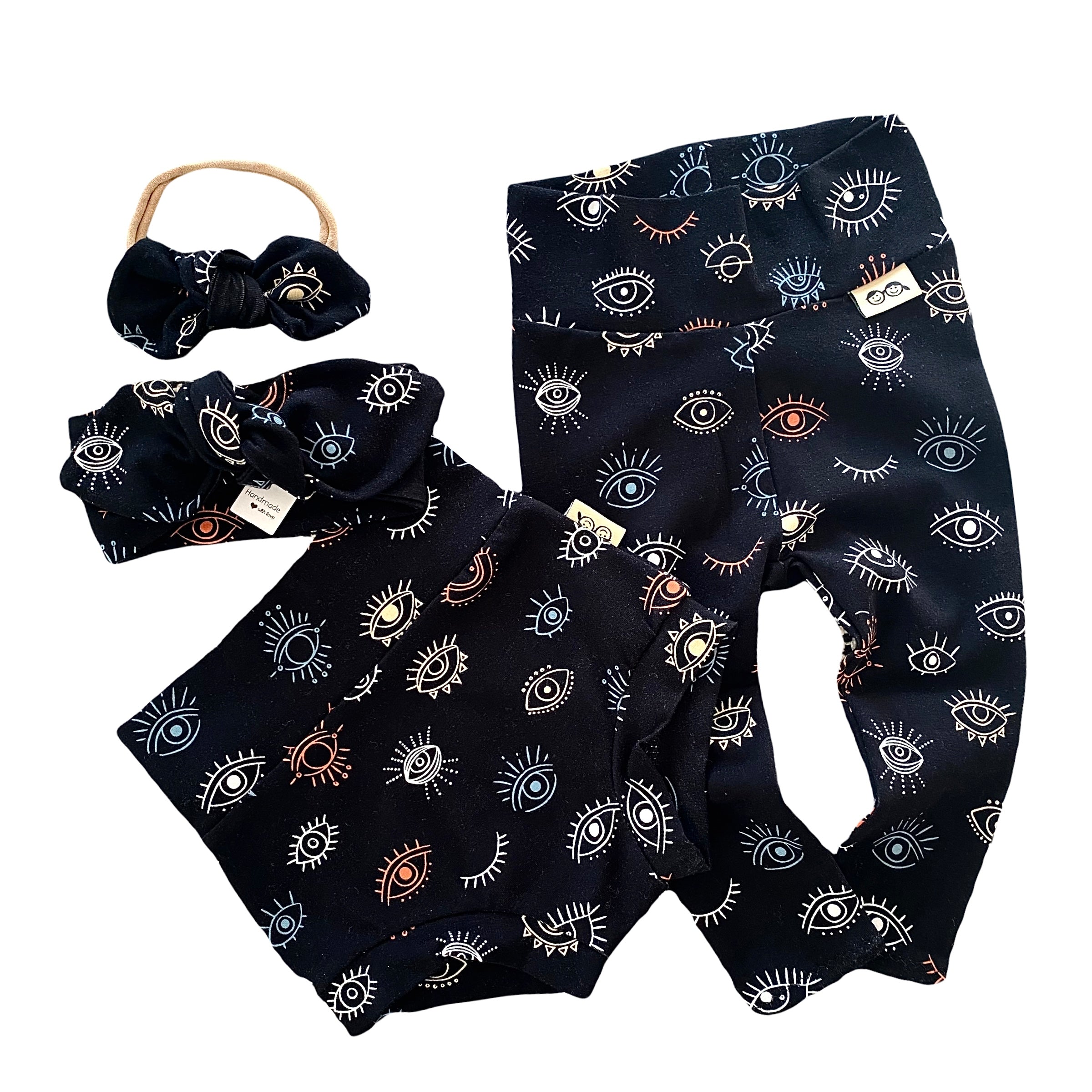 Bohemian Eyes Leggings and/or Headbands