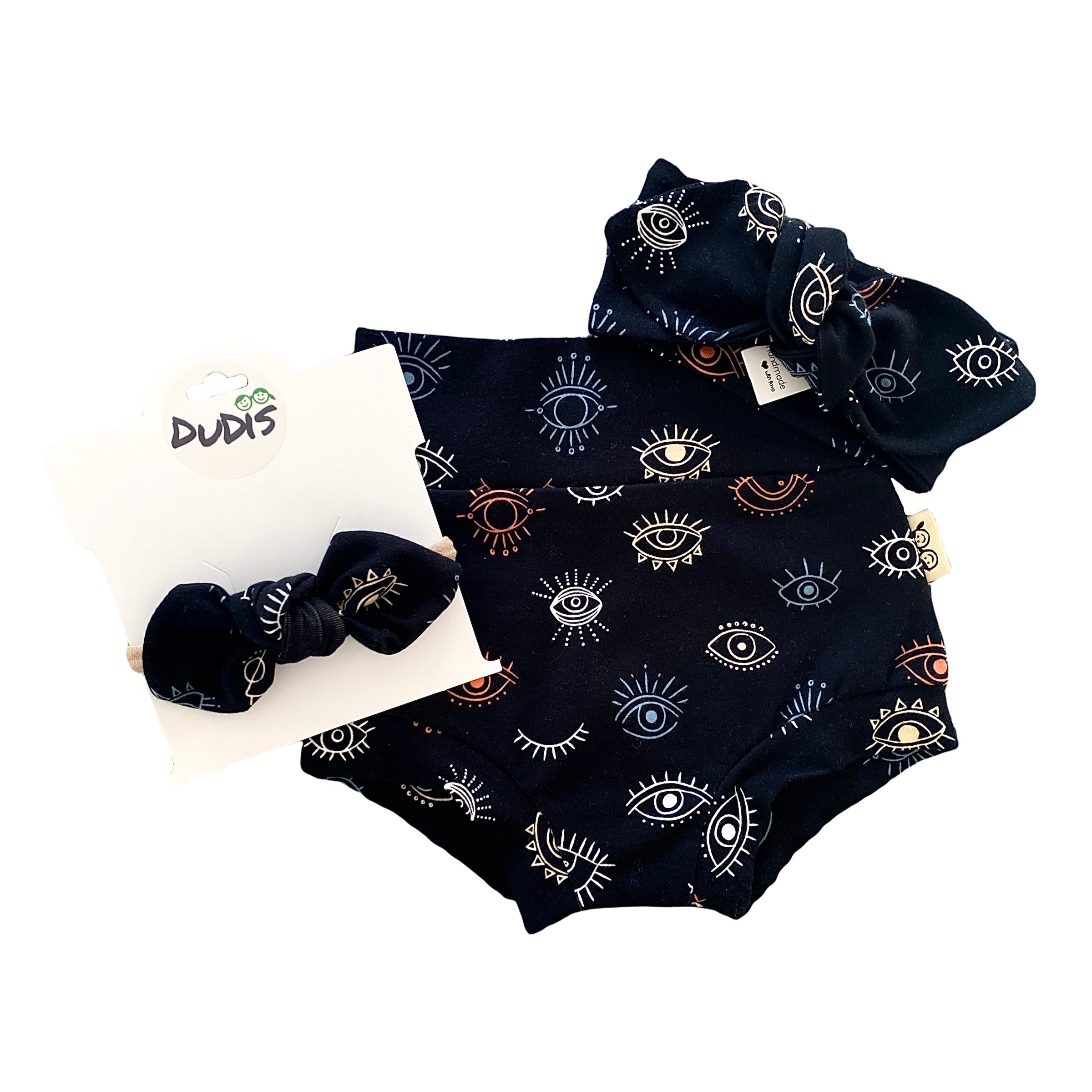 Bohemian Eyes Bummies and/or Headbands