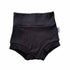 Black Ribbed Bummies
