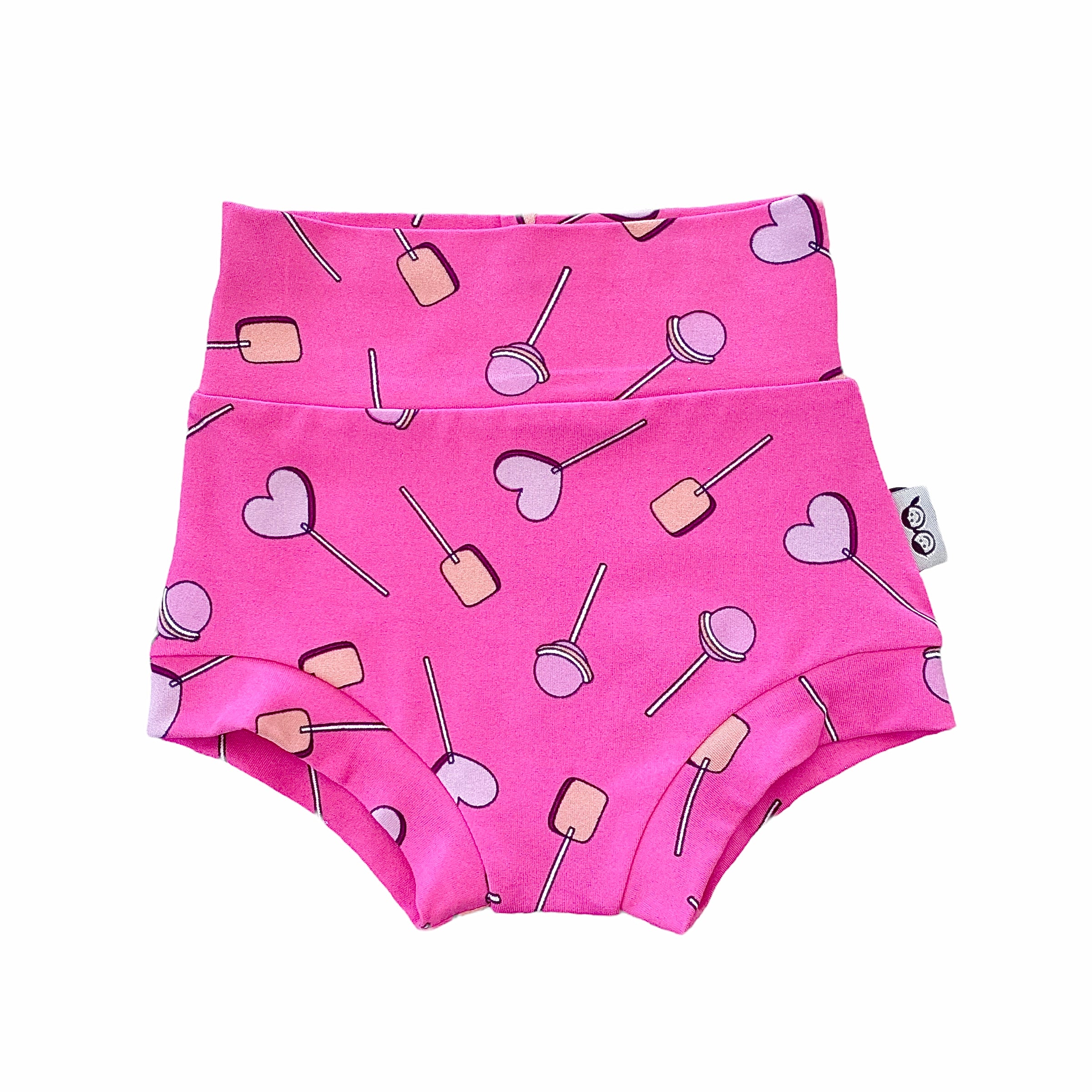 Lollipops on Pink Bummies