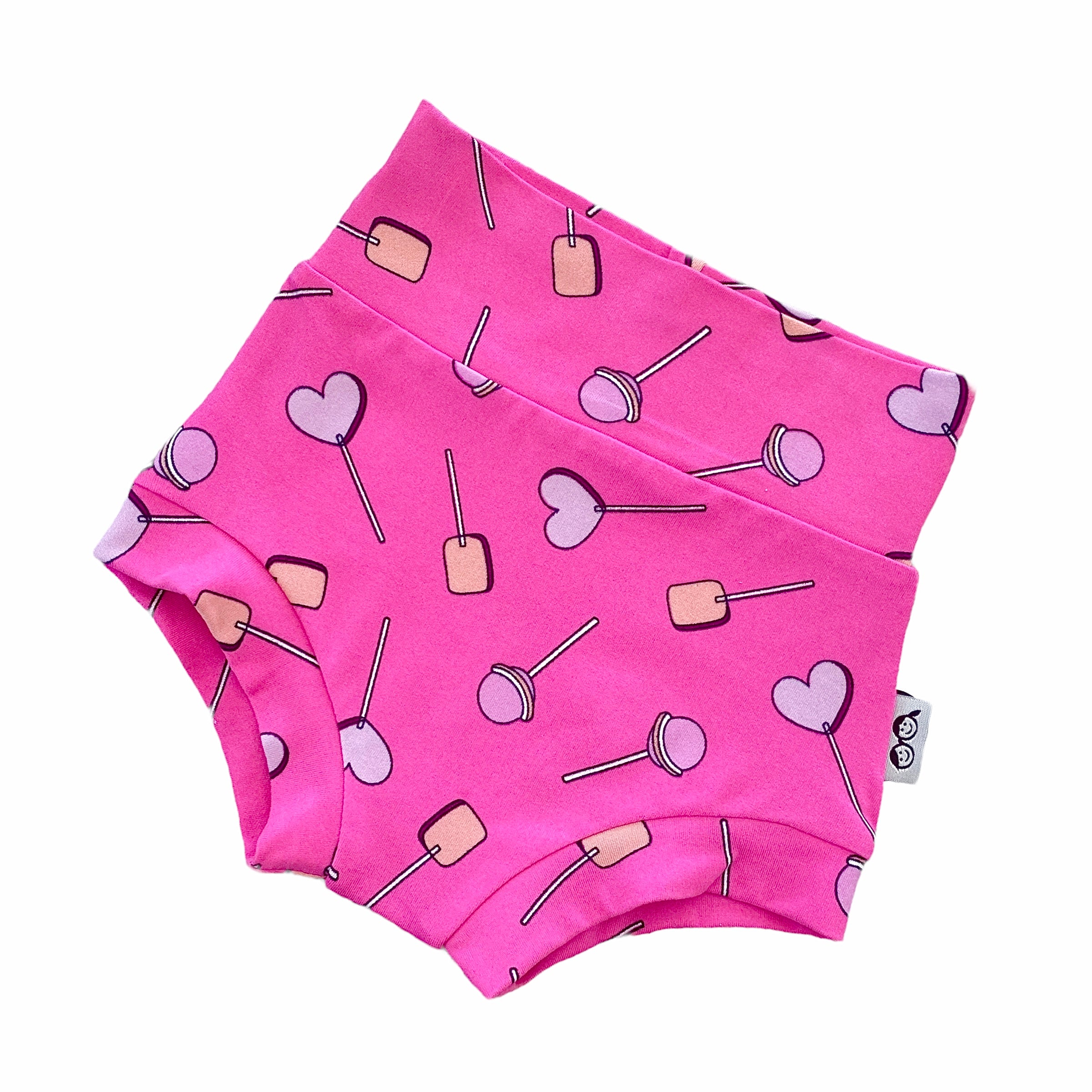 Lollipops on Pink Bummies