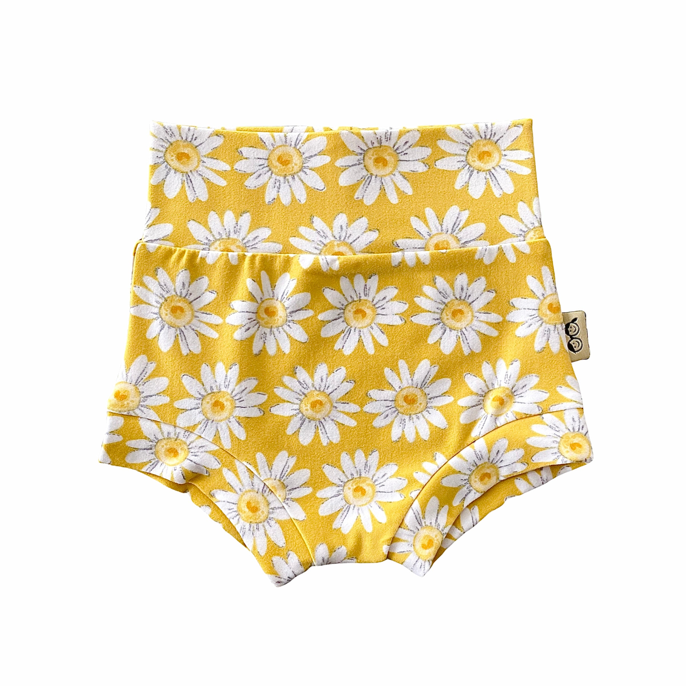 Spring Daisies on Yellow Bummies