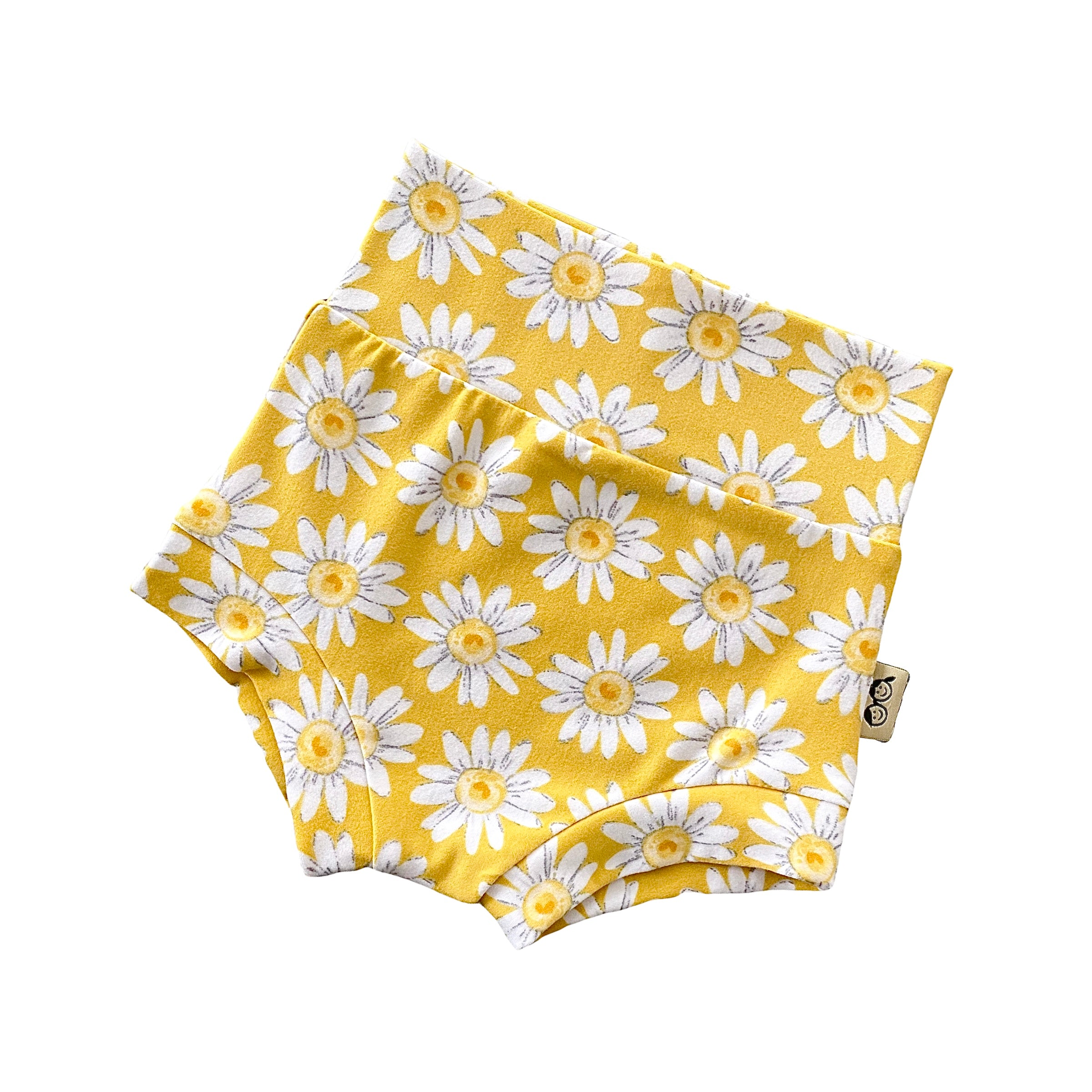 Spring Daisies on Yellow Bummies