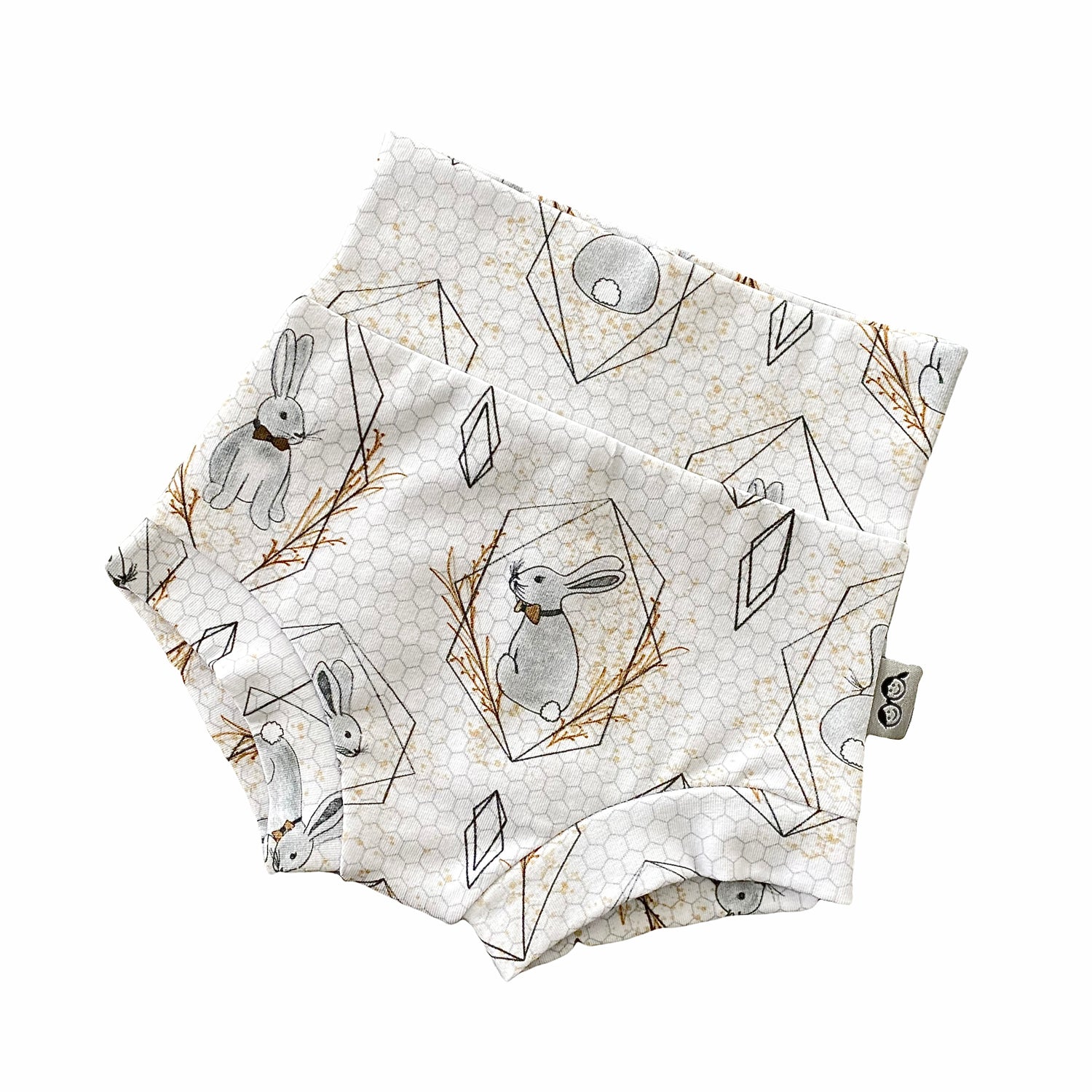 Bunny on Honeycomb Bummies