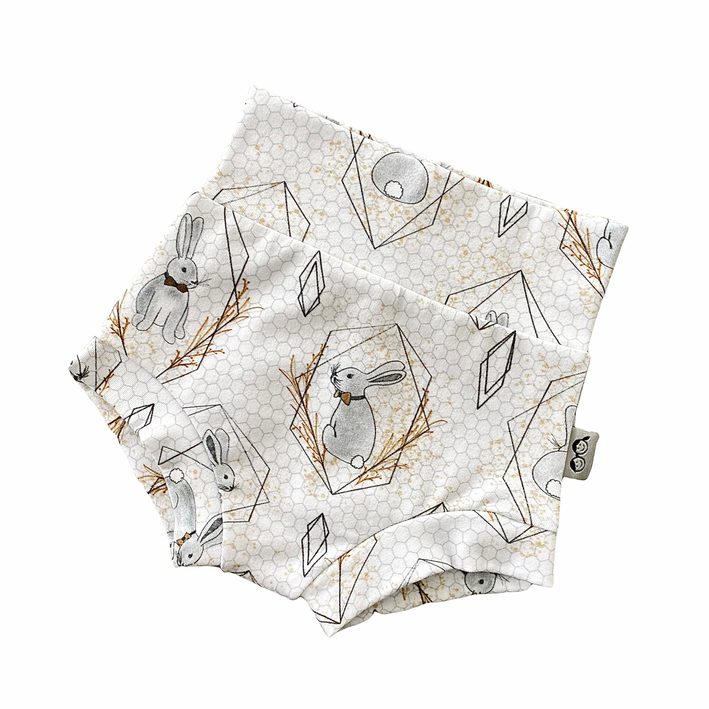 Bunny on Honeycomb Bummies