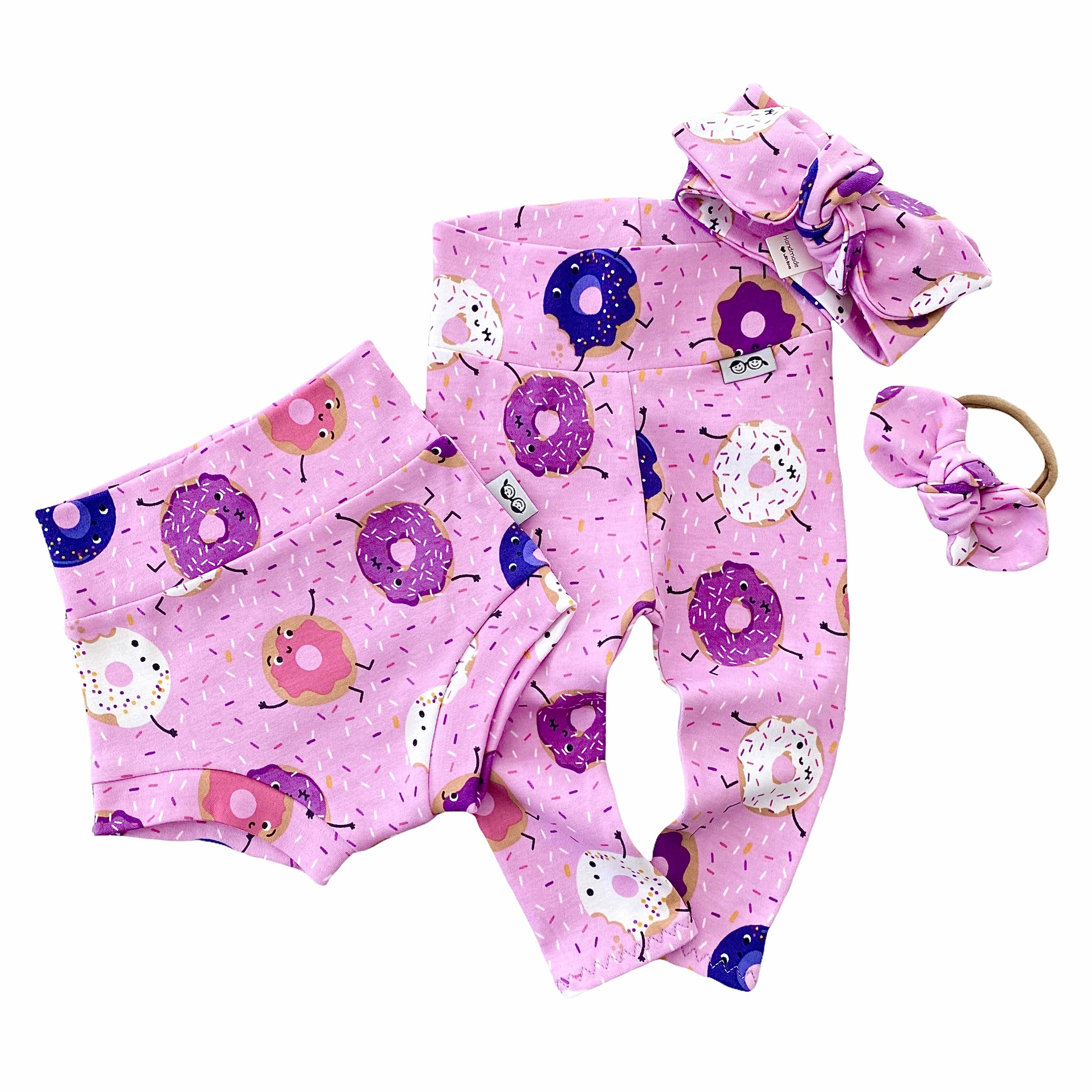 Purple Donuts Bummies and/or Headbands