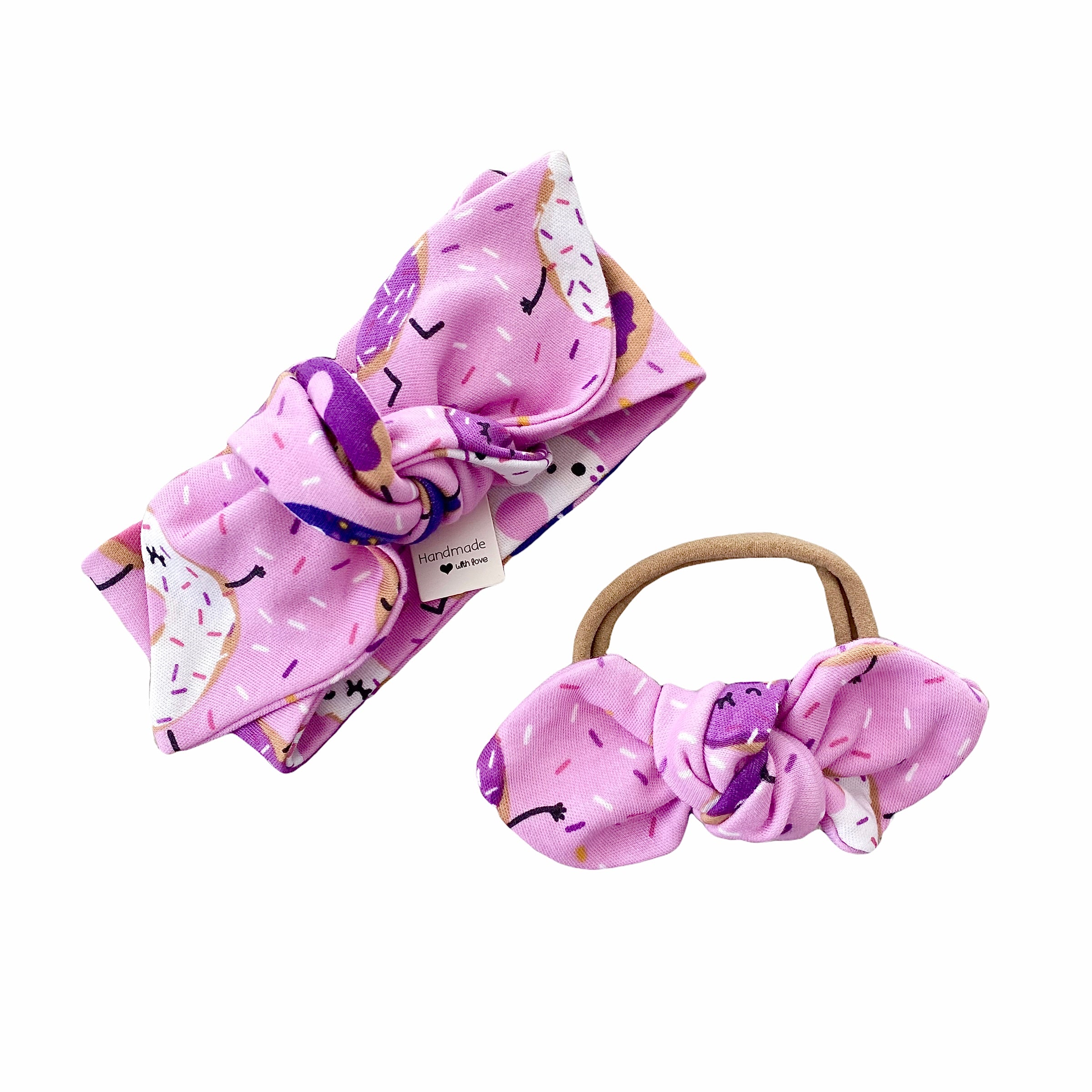 Purple Donuts Bummies and/or Headbands