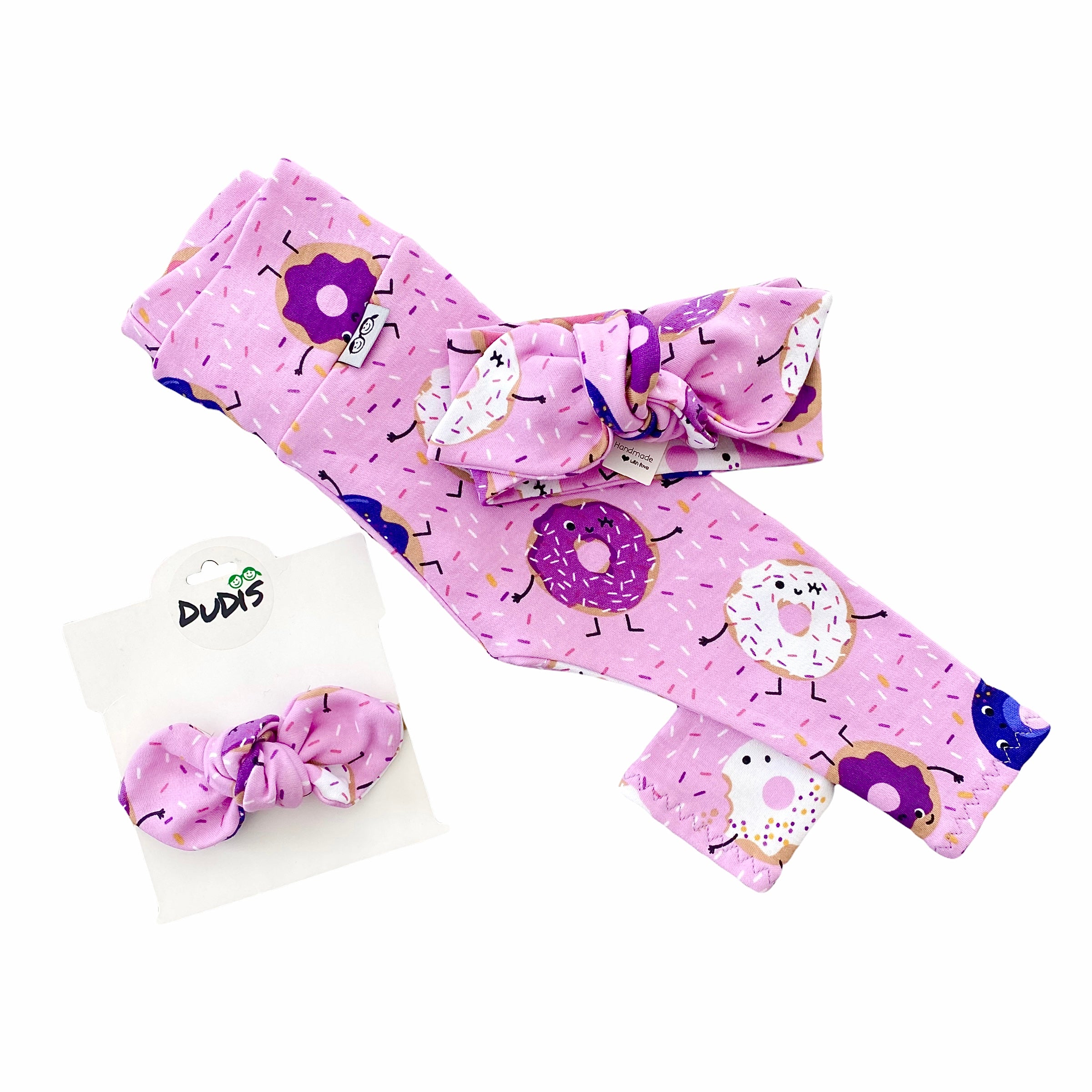 Purple Donuts Leggings and/or Headbands