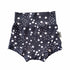 Handmade polka dot bummies for babies and toddlers, featuring a stylish black and white design. Soft, comfortable, and perfect as a diaper cover or for everyday wear. Ideal for active little ones and special occasions alike.