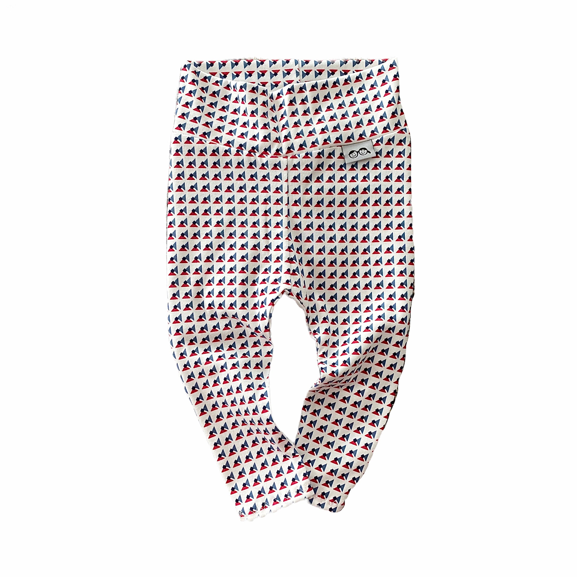 Red Blue Nautical Leggings