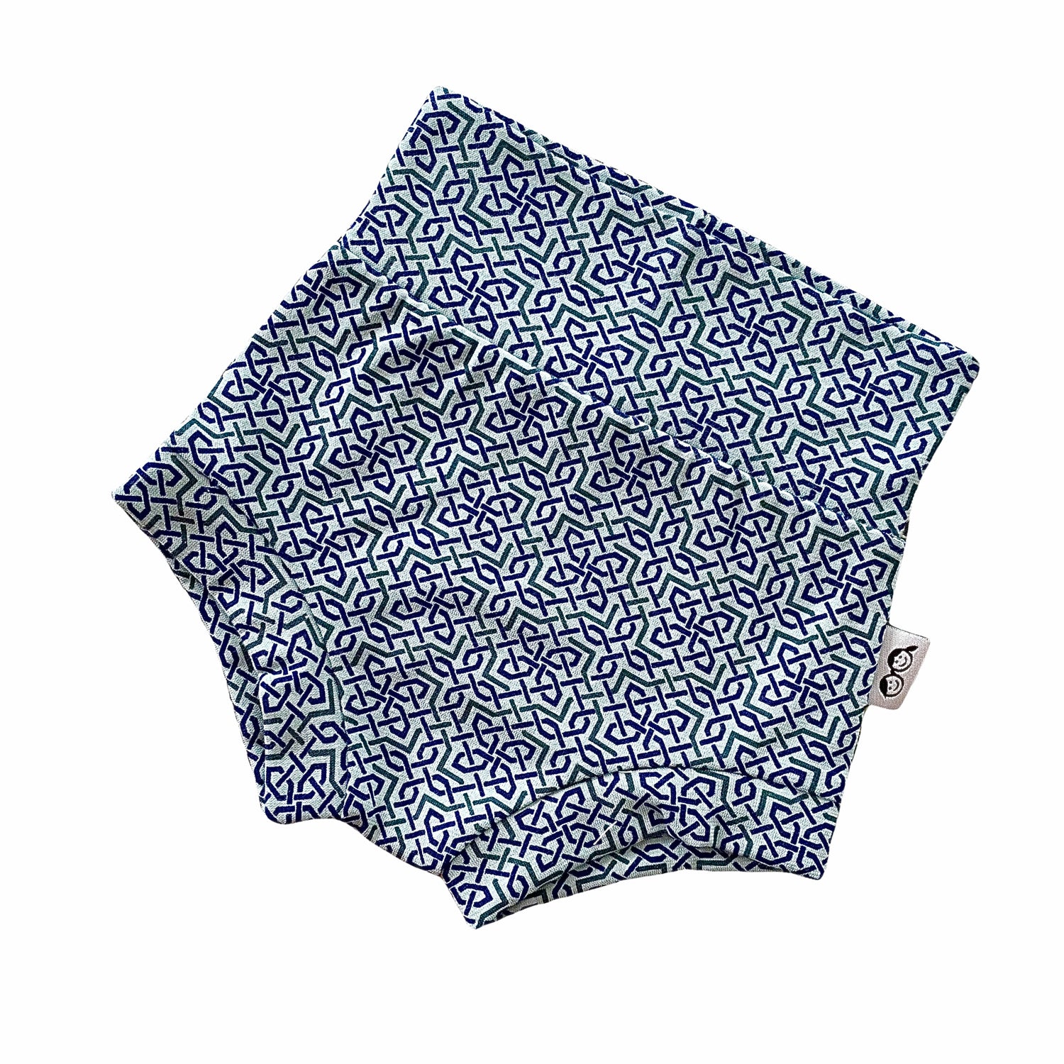 Geometric Tile Blue Bummies