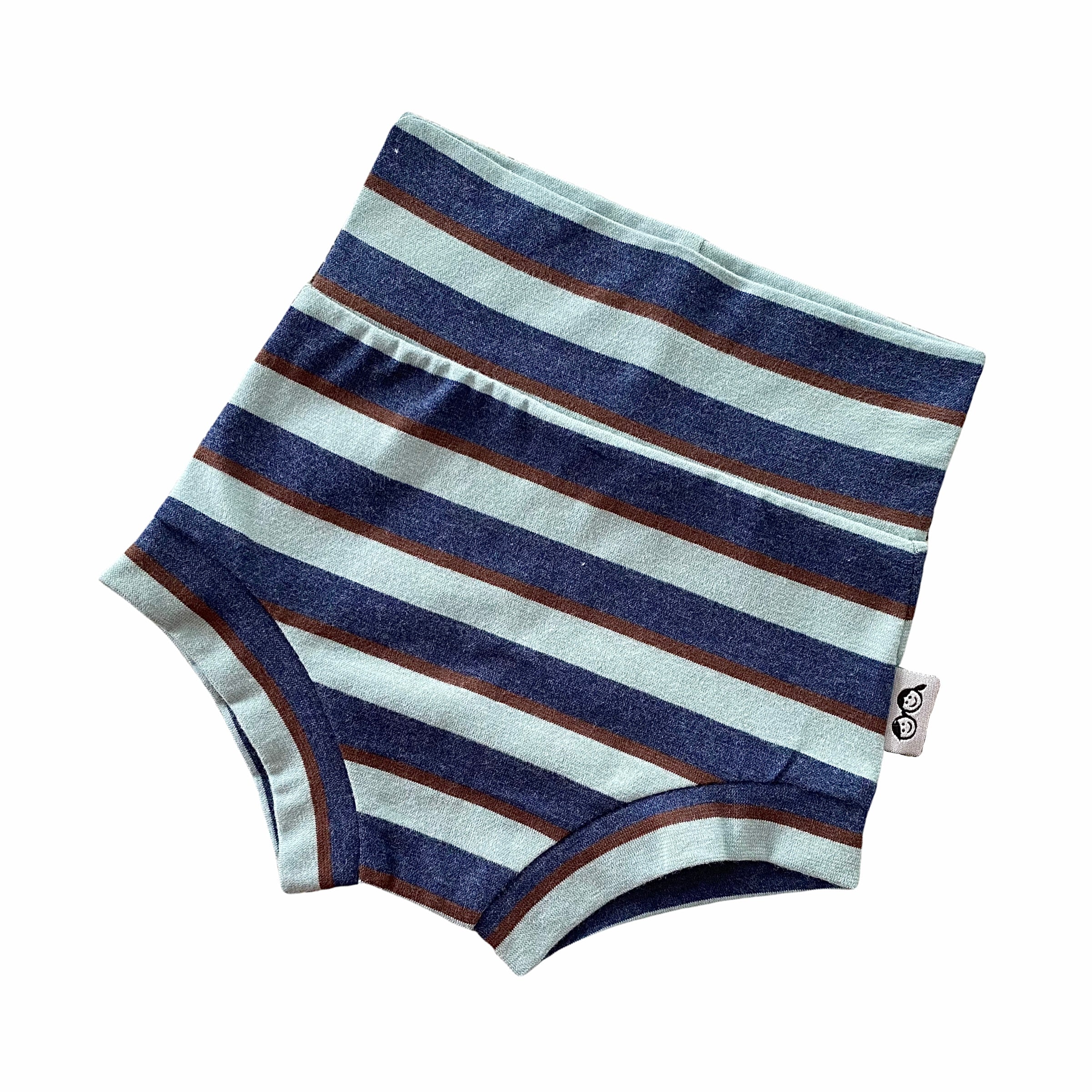 Multicolored Striped Bummies
