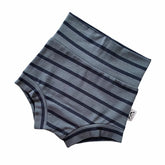 Navy Blue Striped Bummies