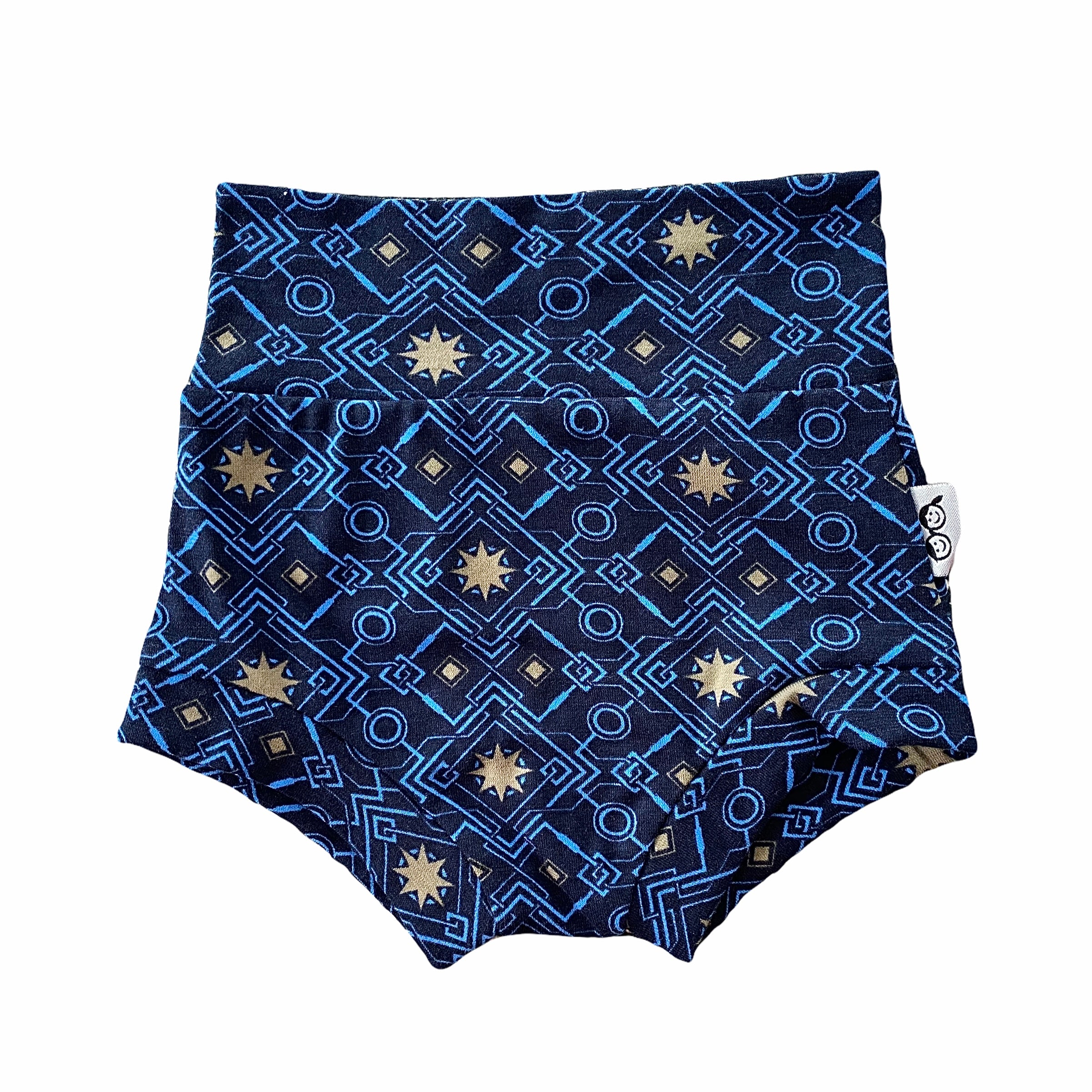 Geo and Stars Bummies