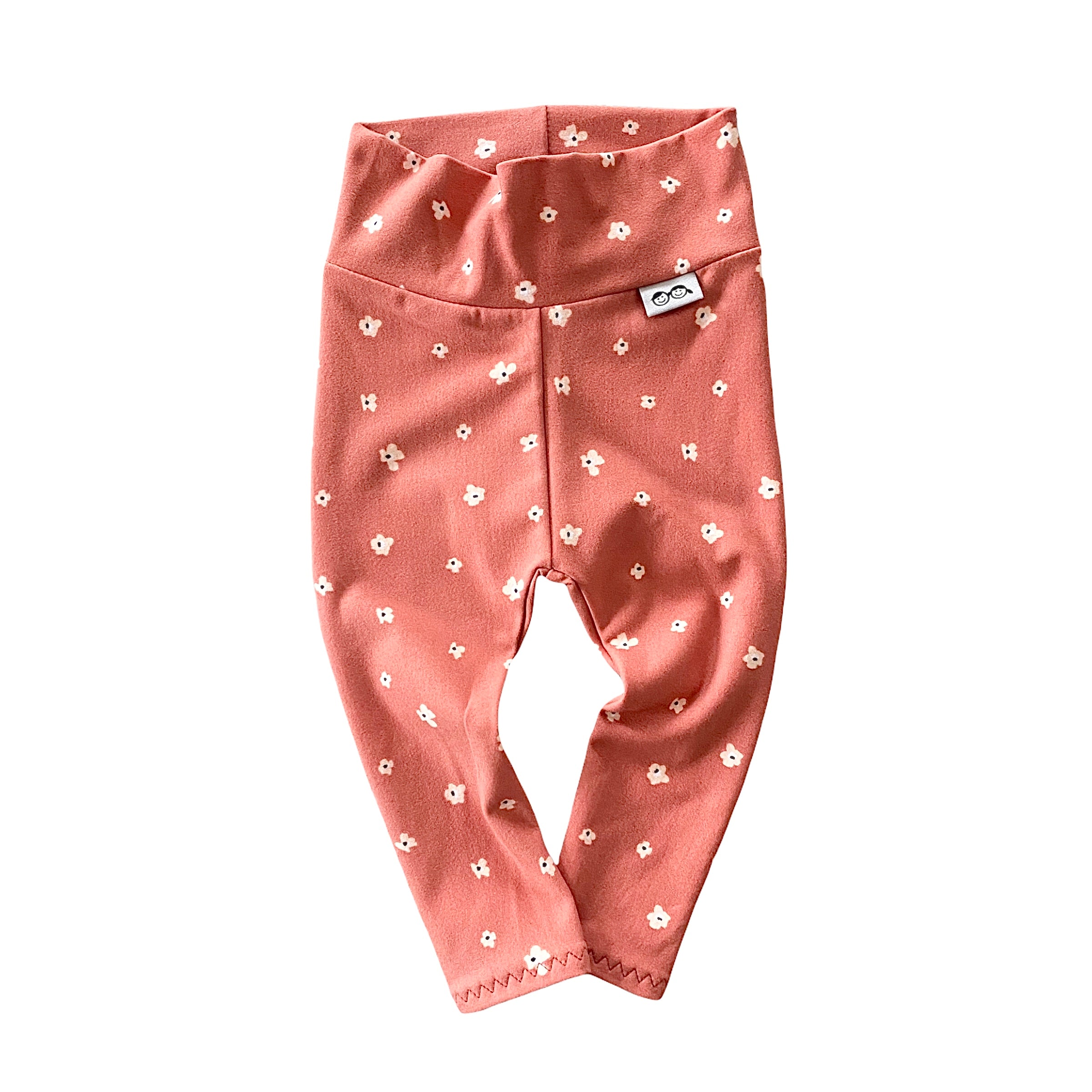 Poppies on Mauve Leggings