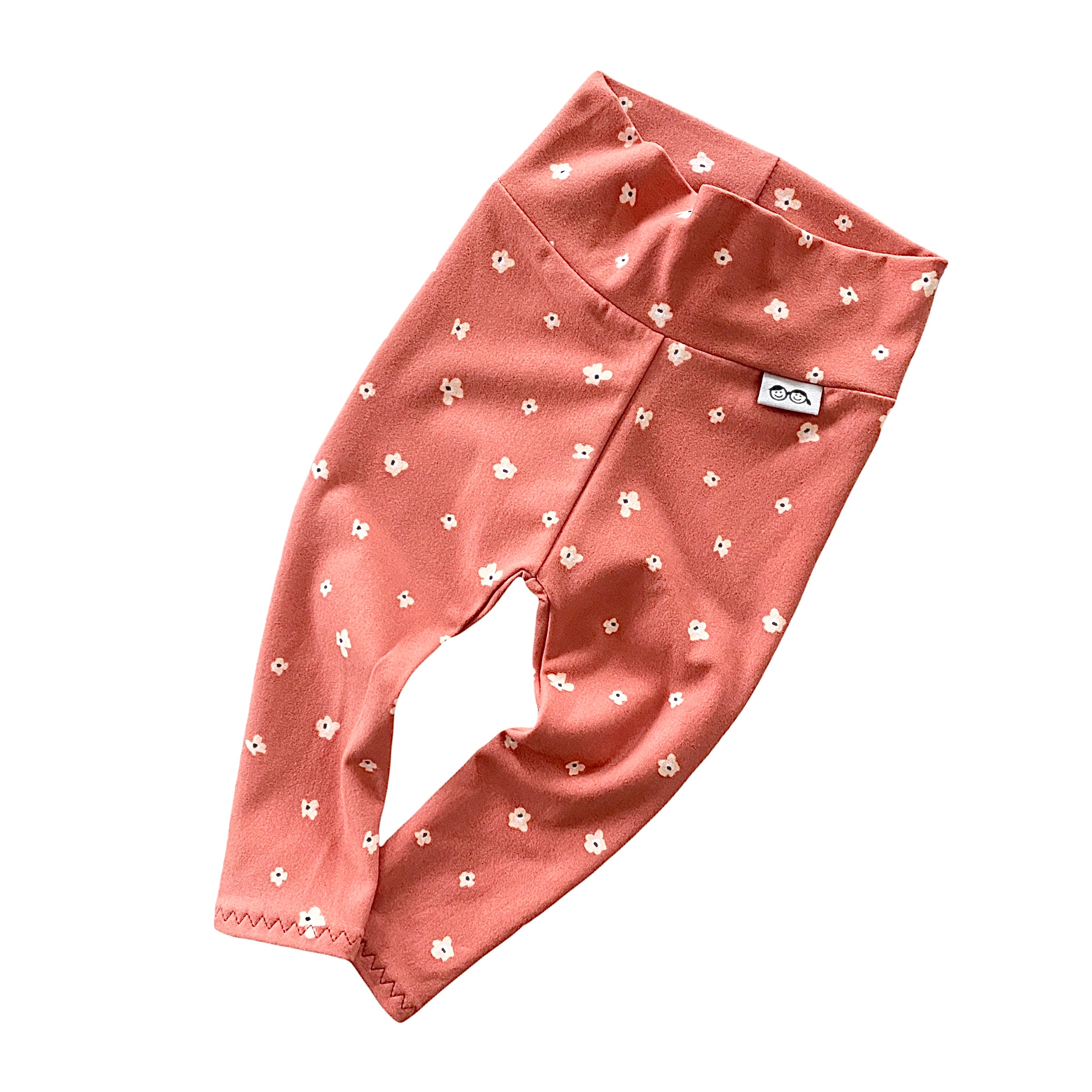 Poppies on Mauve Leggings
