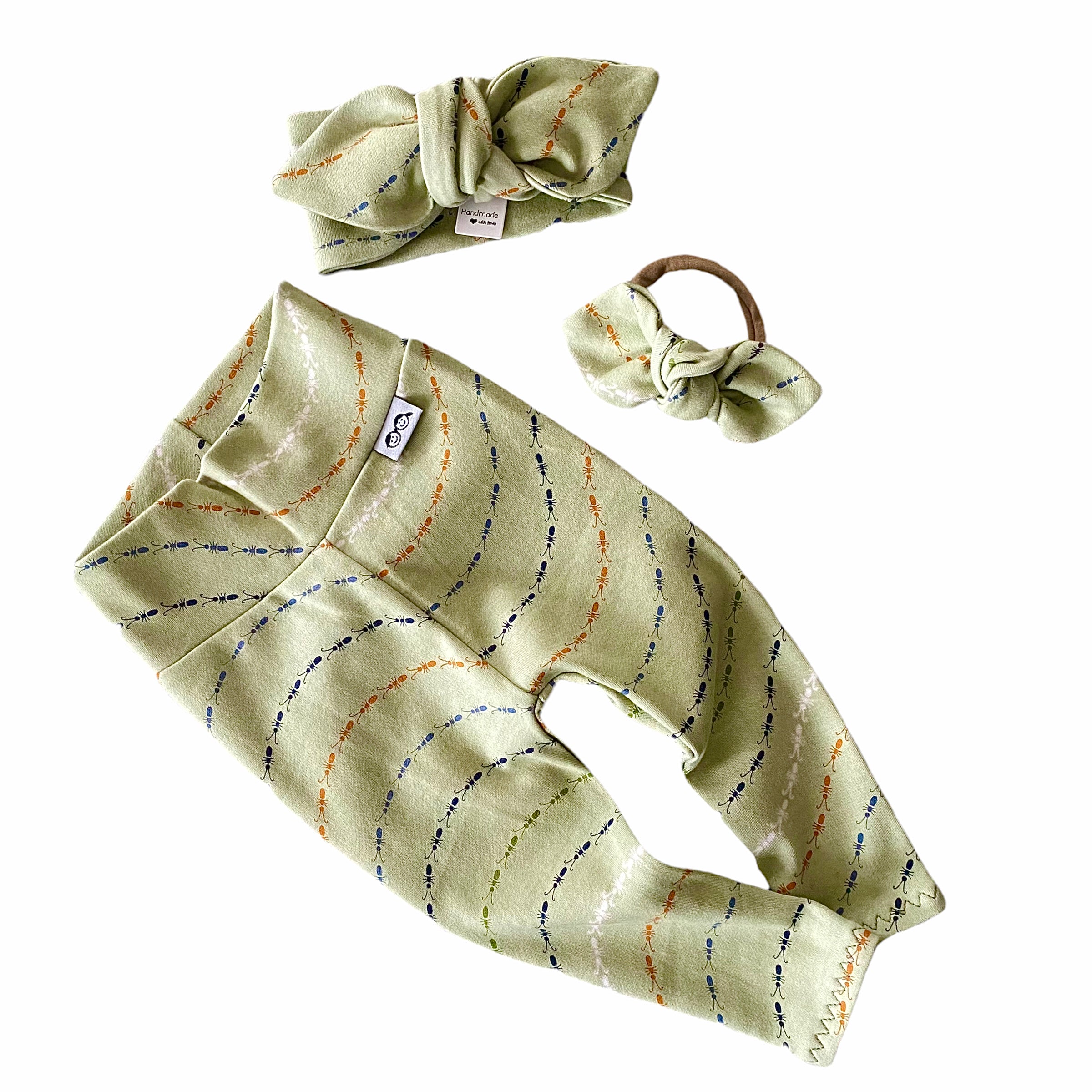 Sage Ants Leggings and/or Headbands