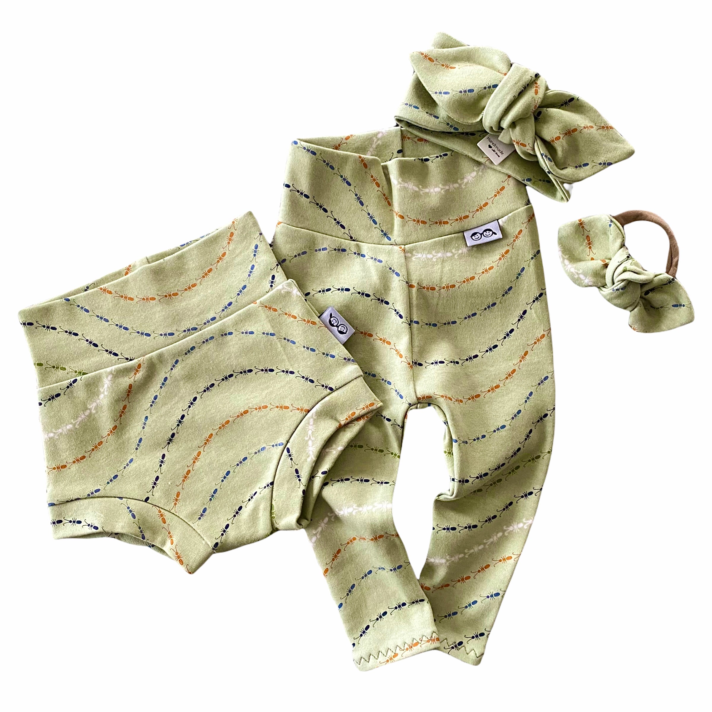Sage Ants Leggings and/or Headbands