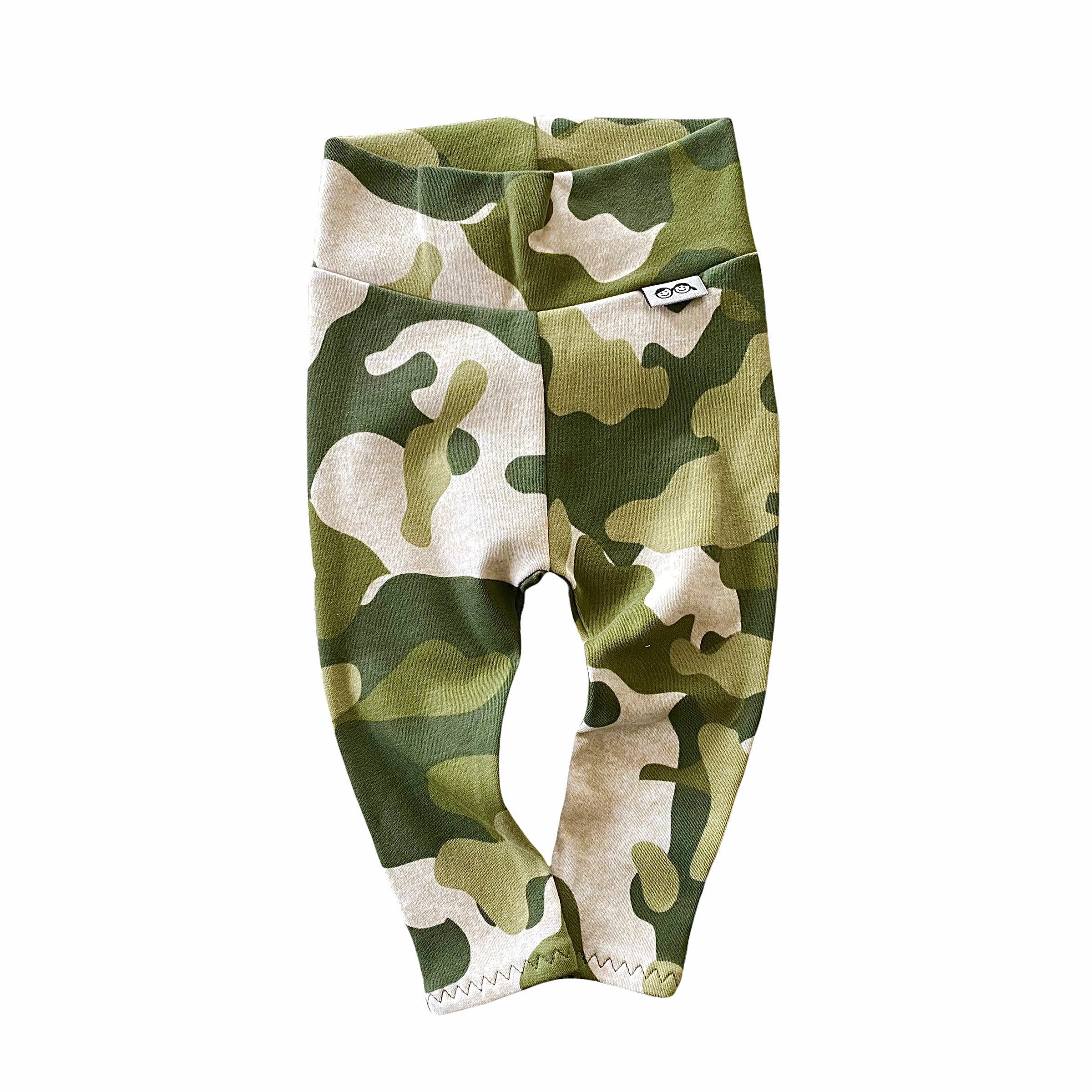 Green Camouflage Leggings