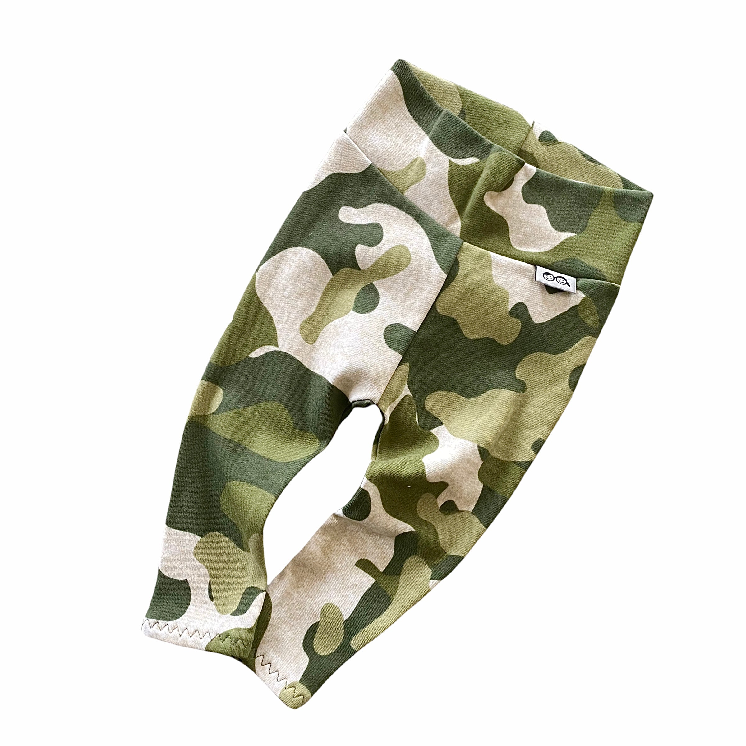 Green Camouflage Leggings