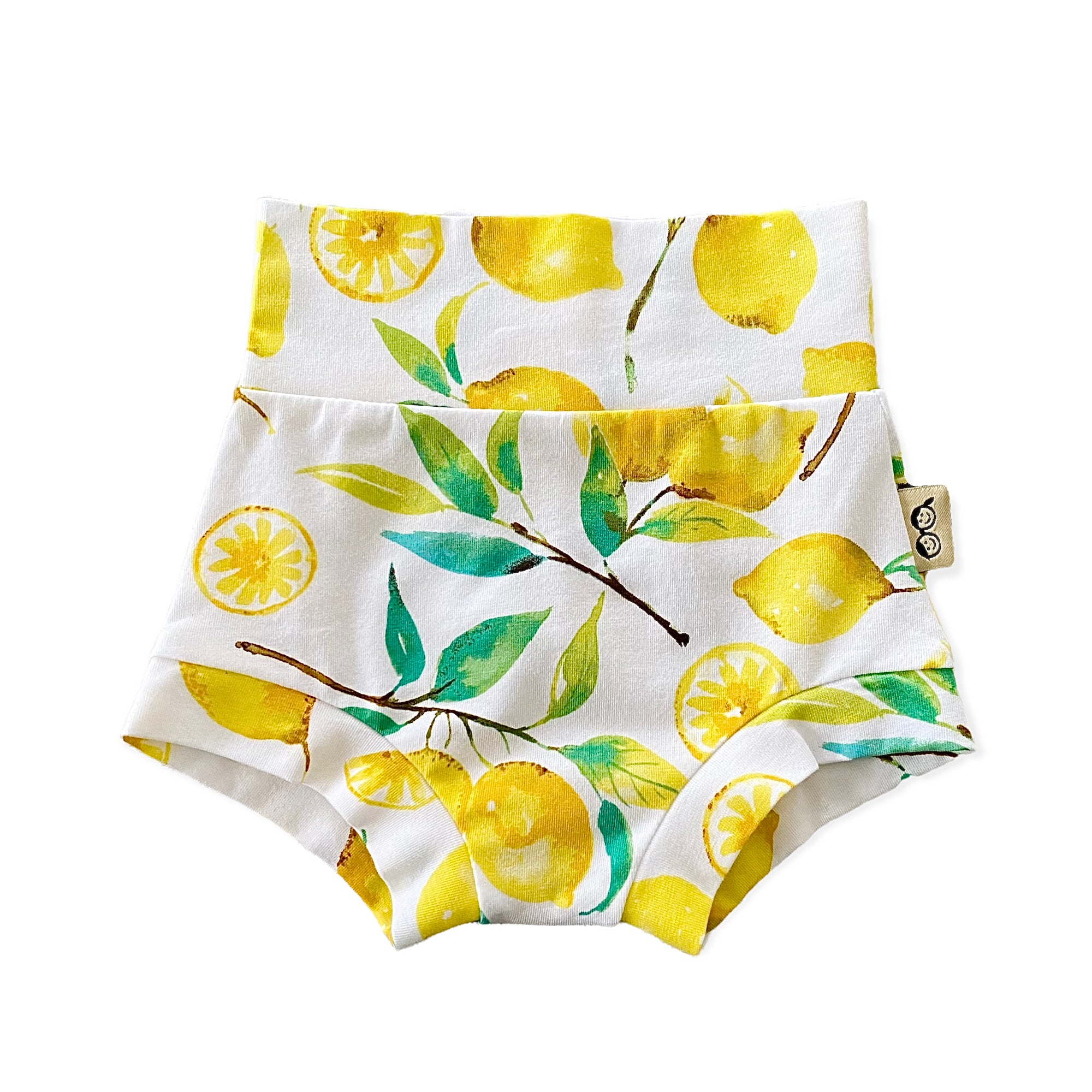 Lemons on White Bummies