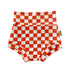 Orange Retro Checkered Bummies
