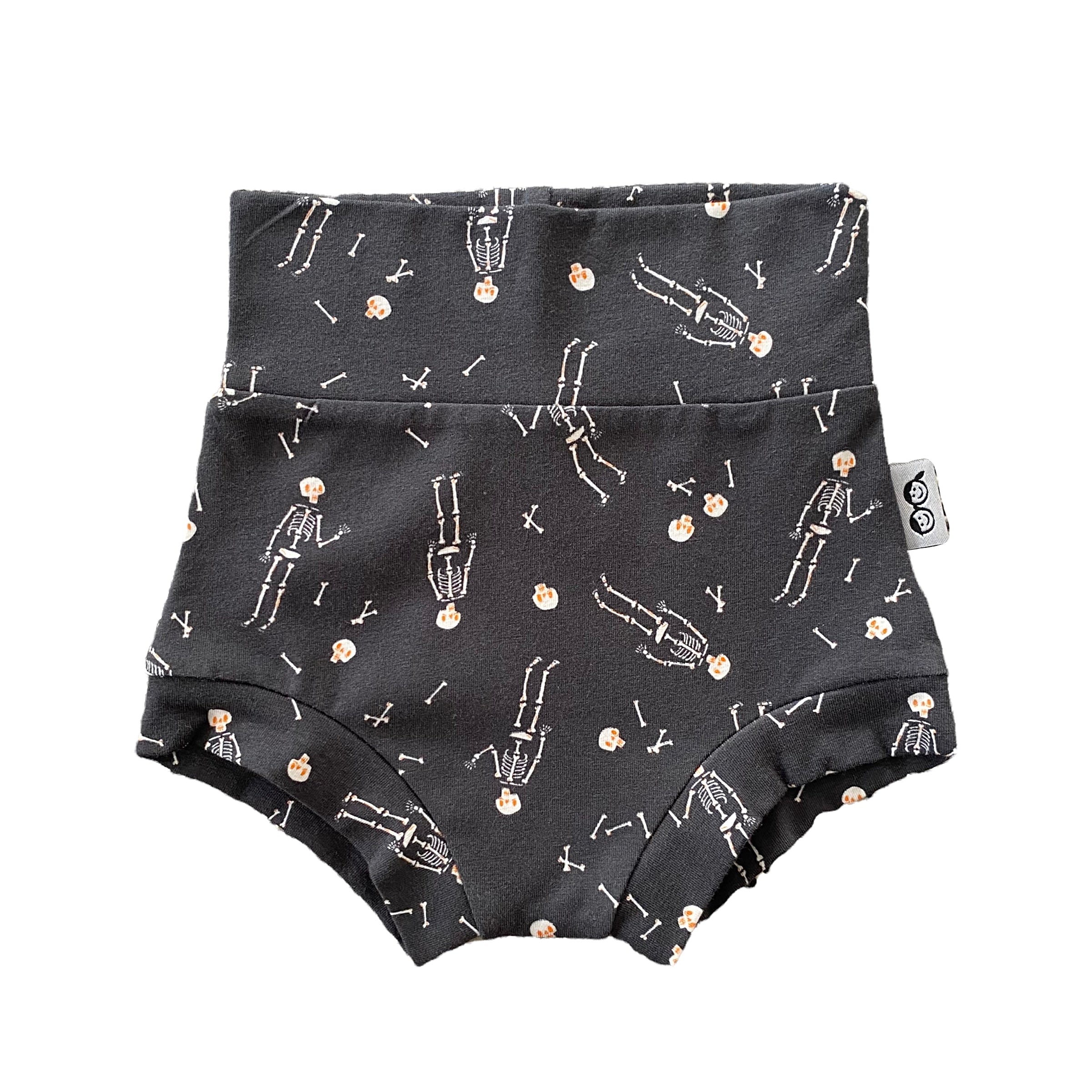 Skeleton Halloween Bummies