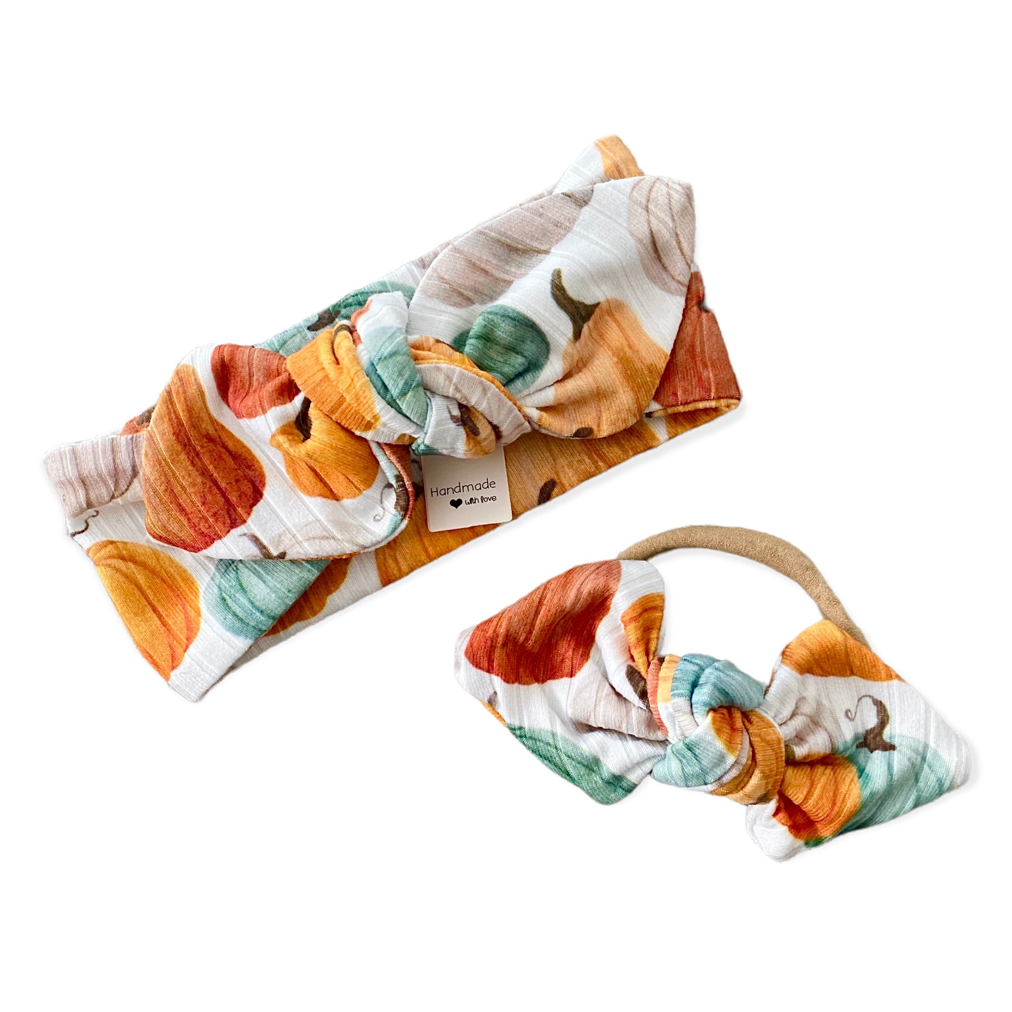 Pumpkin Patch Rib Headbands