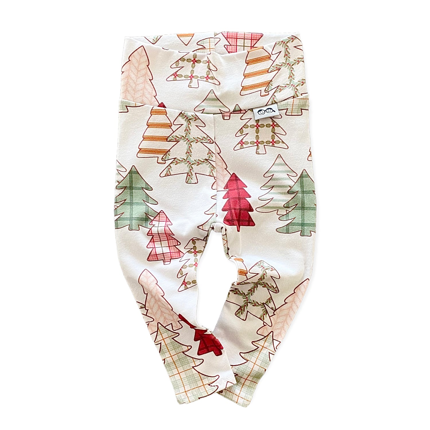 Vintage Christmas Trees Leggings