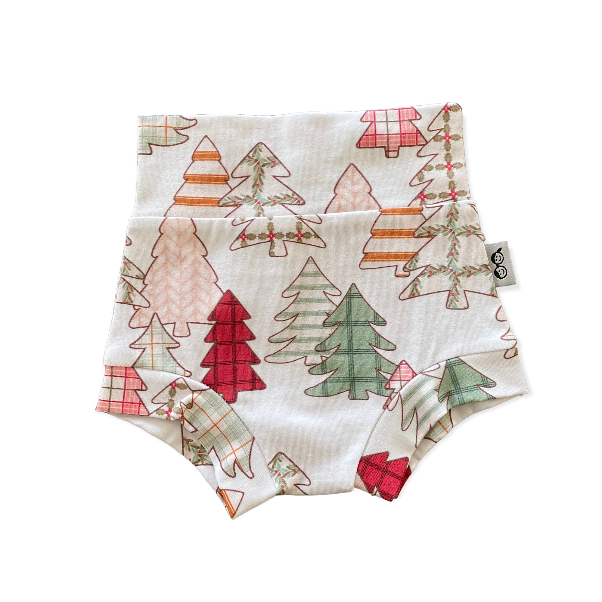 Vintage Christmas Trees Bummies and/or Headbands