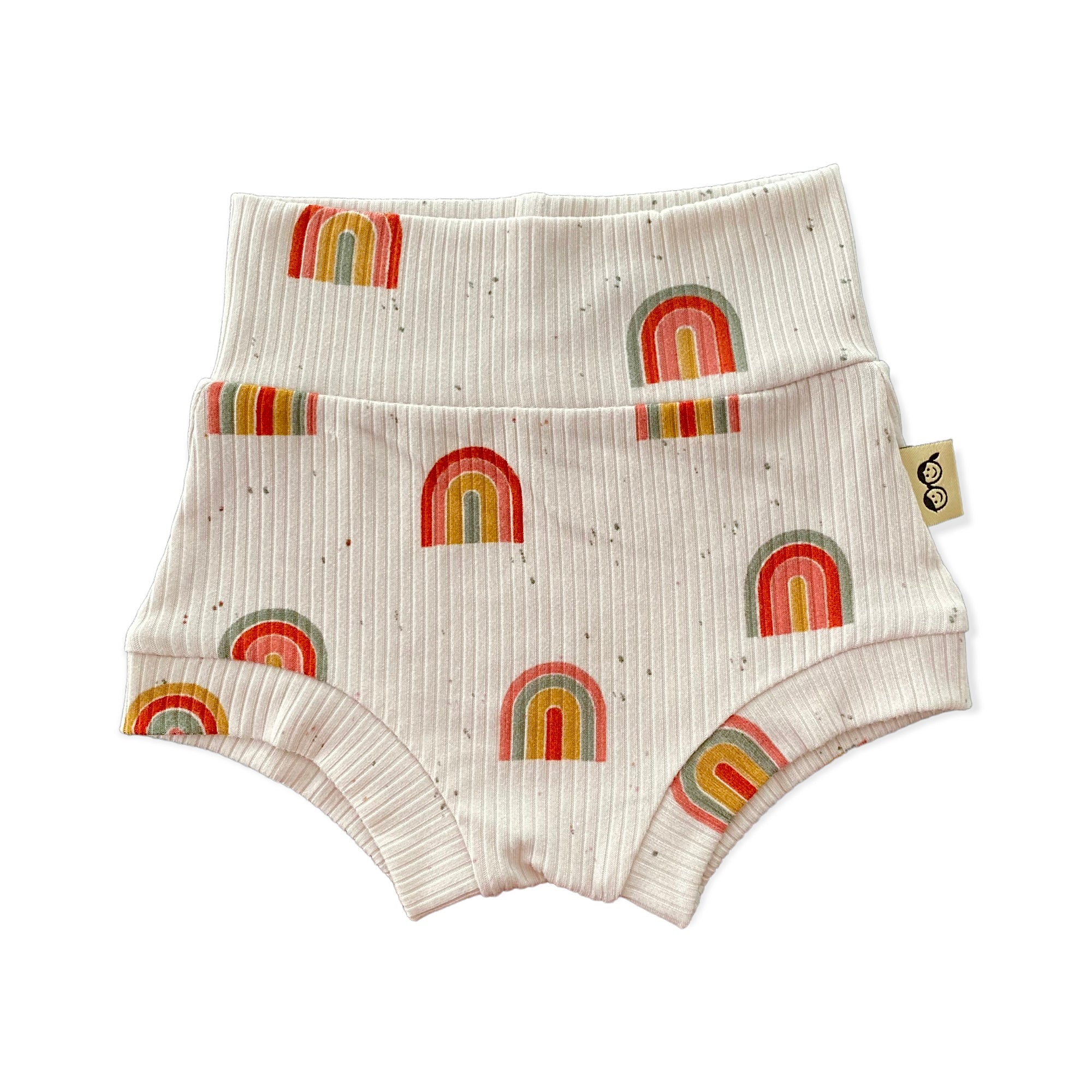 Retro Rainbows Ribbed Bummies