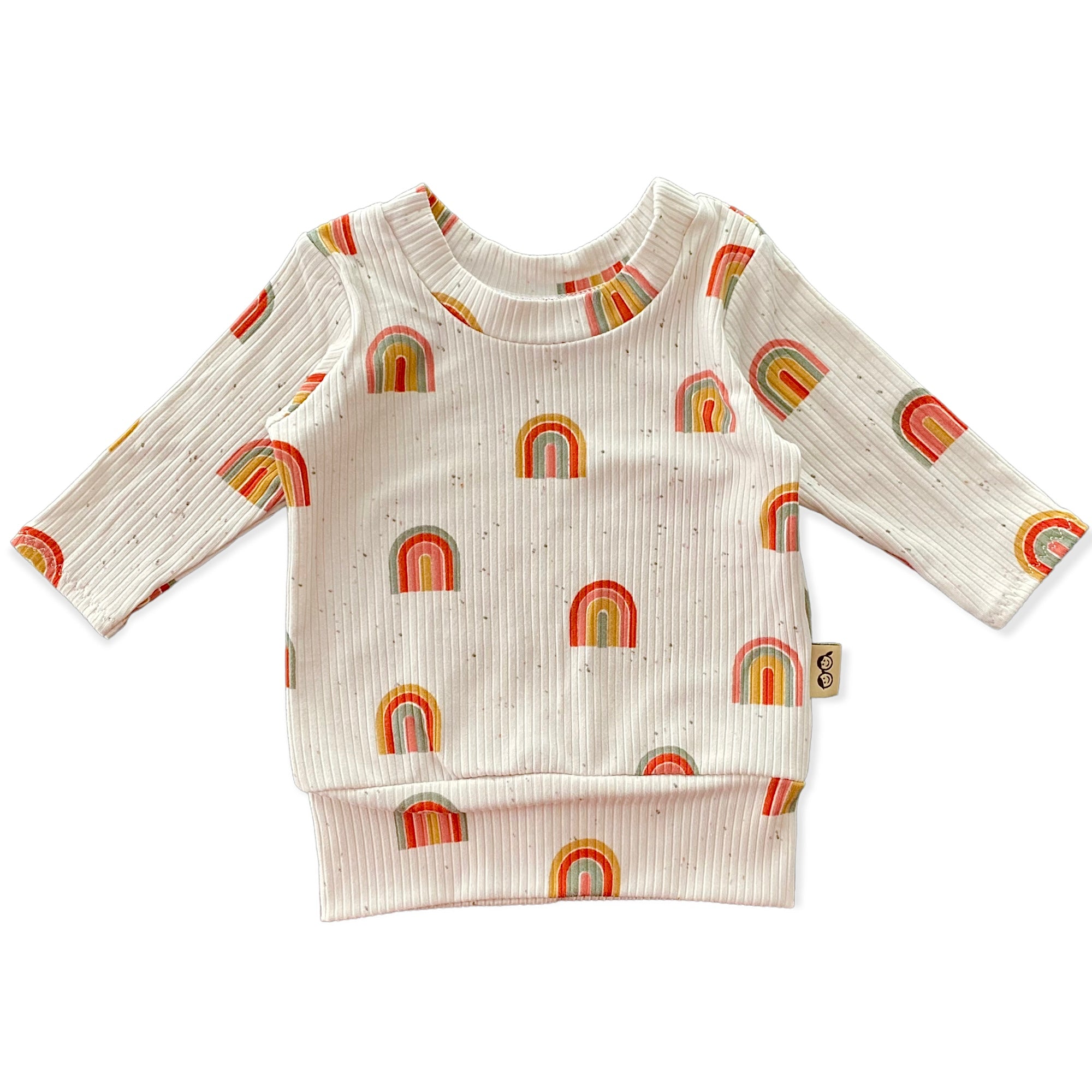 Retro Rainbows Ribbed Lounge Set
