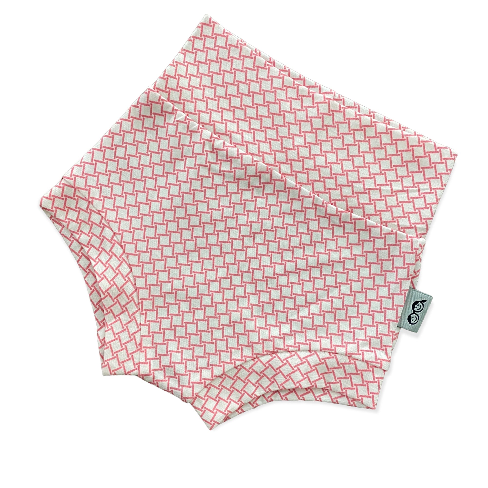 Pink and White Abstract Bummies