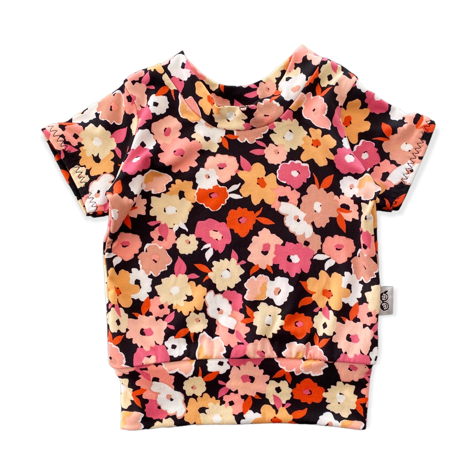 Poppies on Black Summer Lounge Set