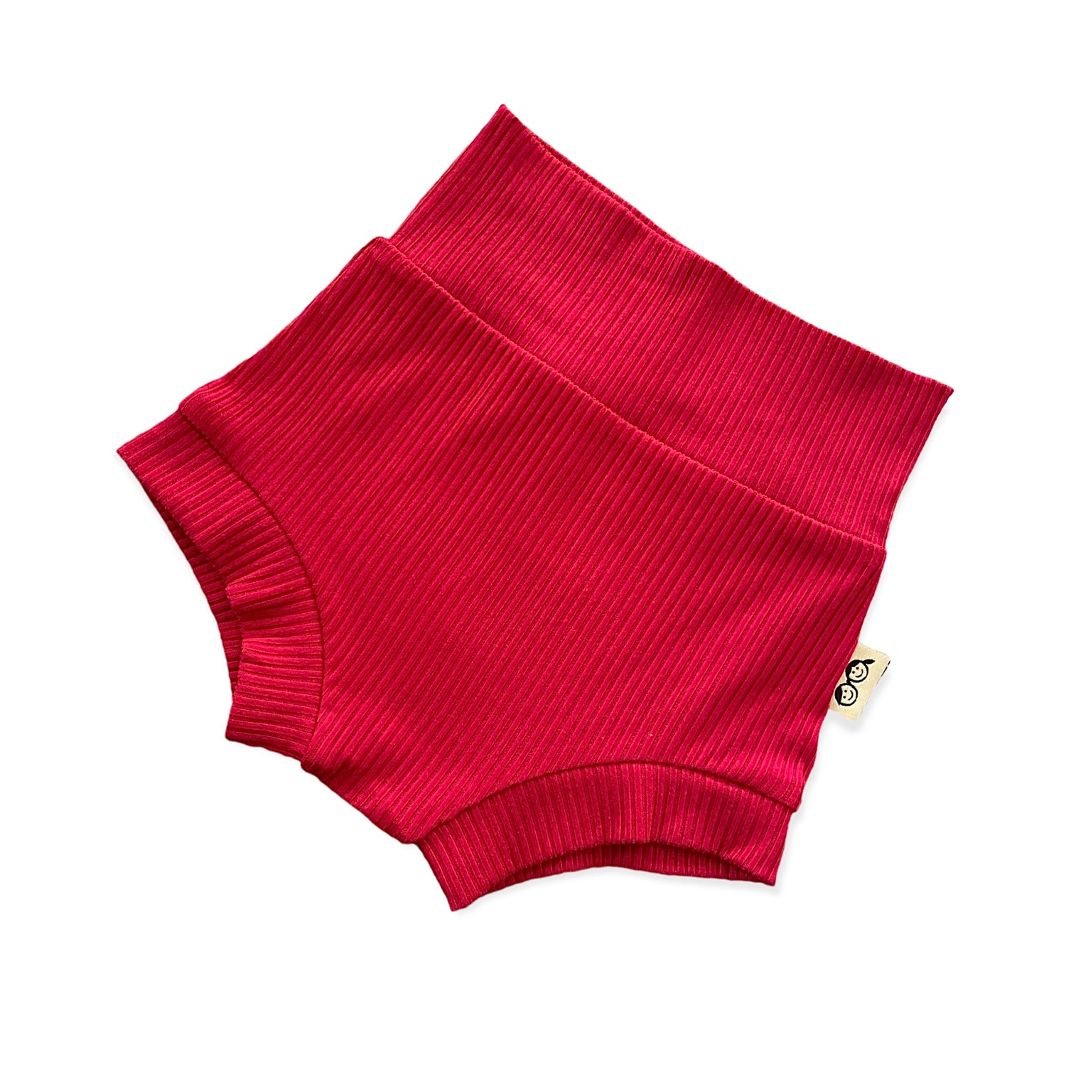 Red Ribbed Bummies