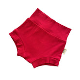 Red Ribbed Bummies