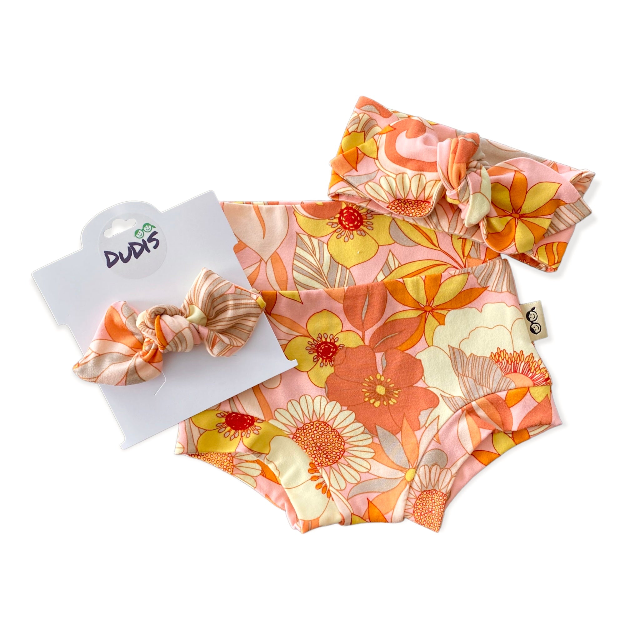 Retro Aloha Bummies and/or Headbands