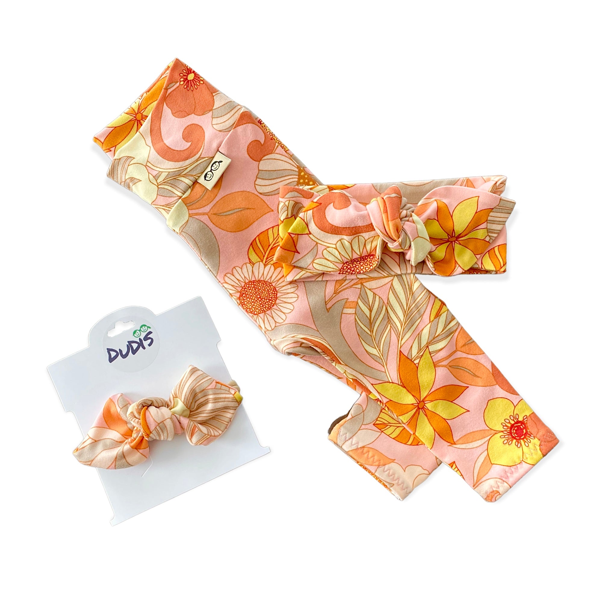 Retro Aloha Leggings and/or Headbands
