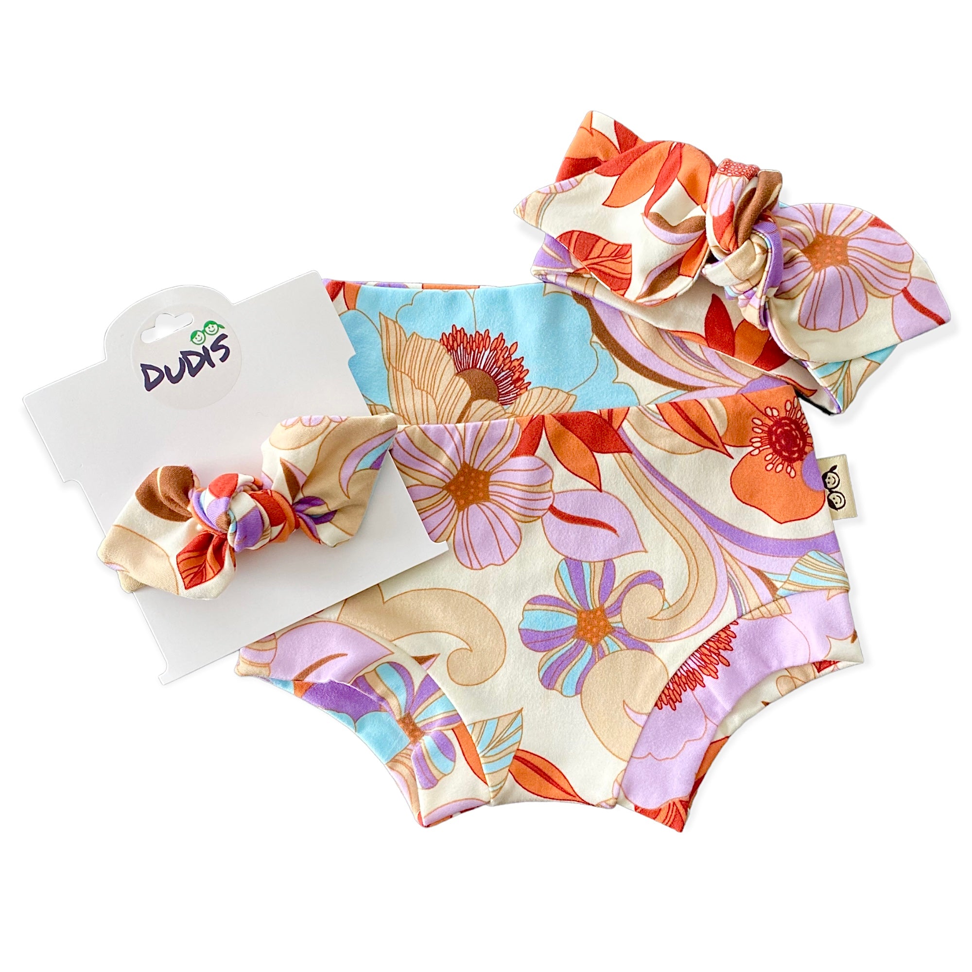 Retro Aloha Bummies and/or Headbands