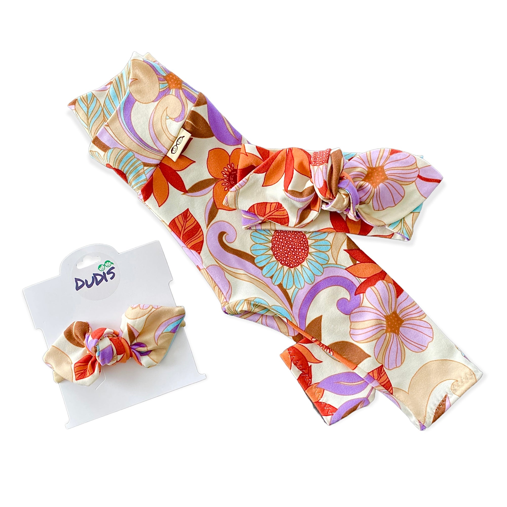 Retro Aloha Leggings and/or Headbands