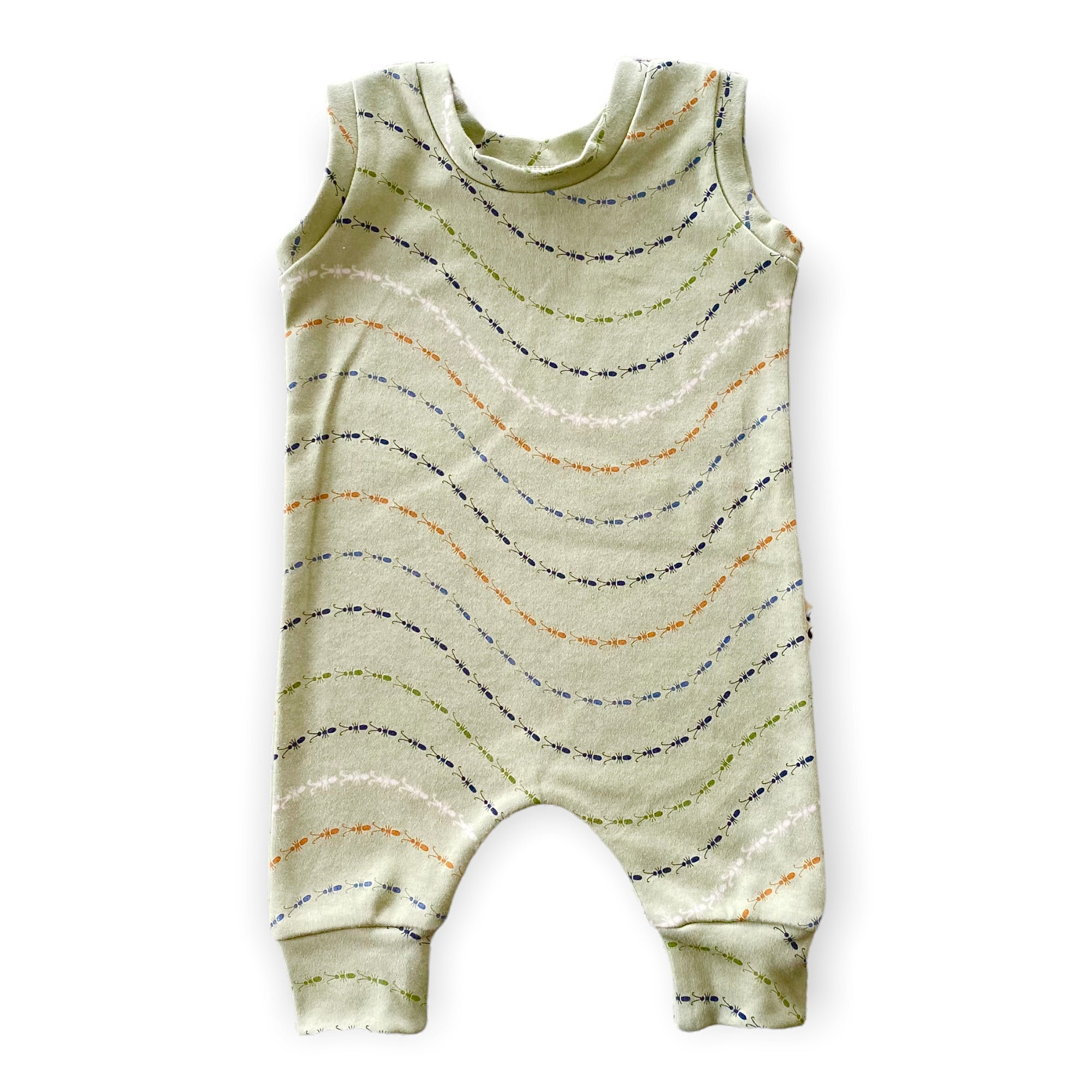 Sage Ants Harem Romper