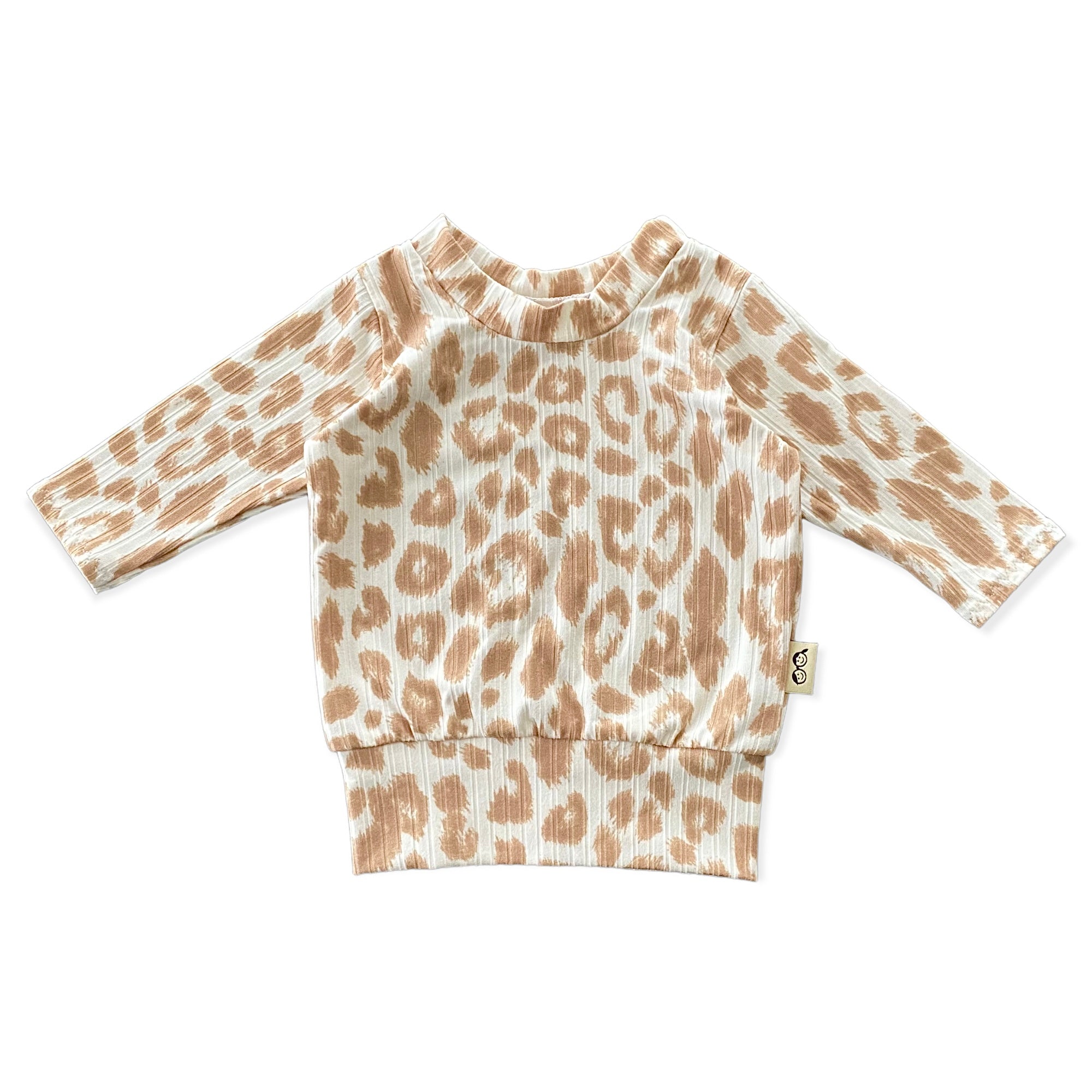 Taupe Cream Leopard Lounge Set